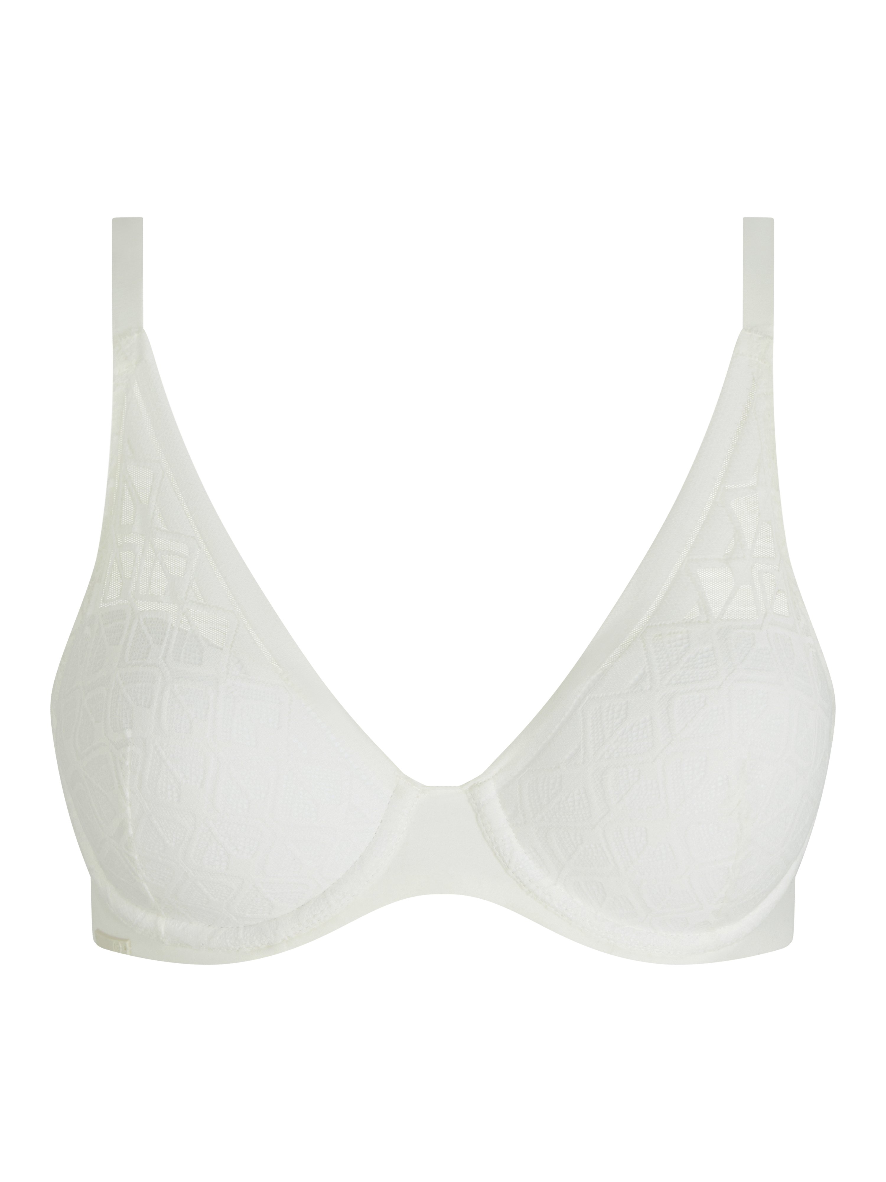 Memory foam half-cup bra CHANTELLE Beige