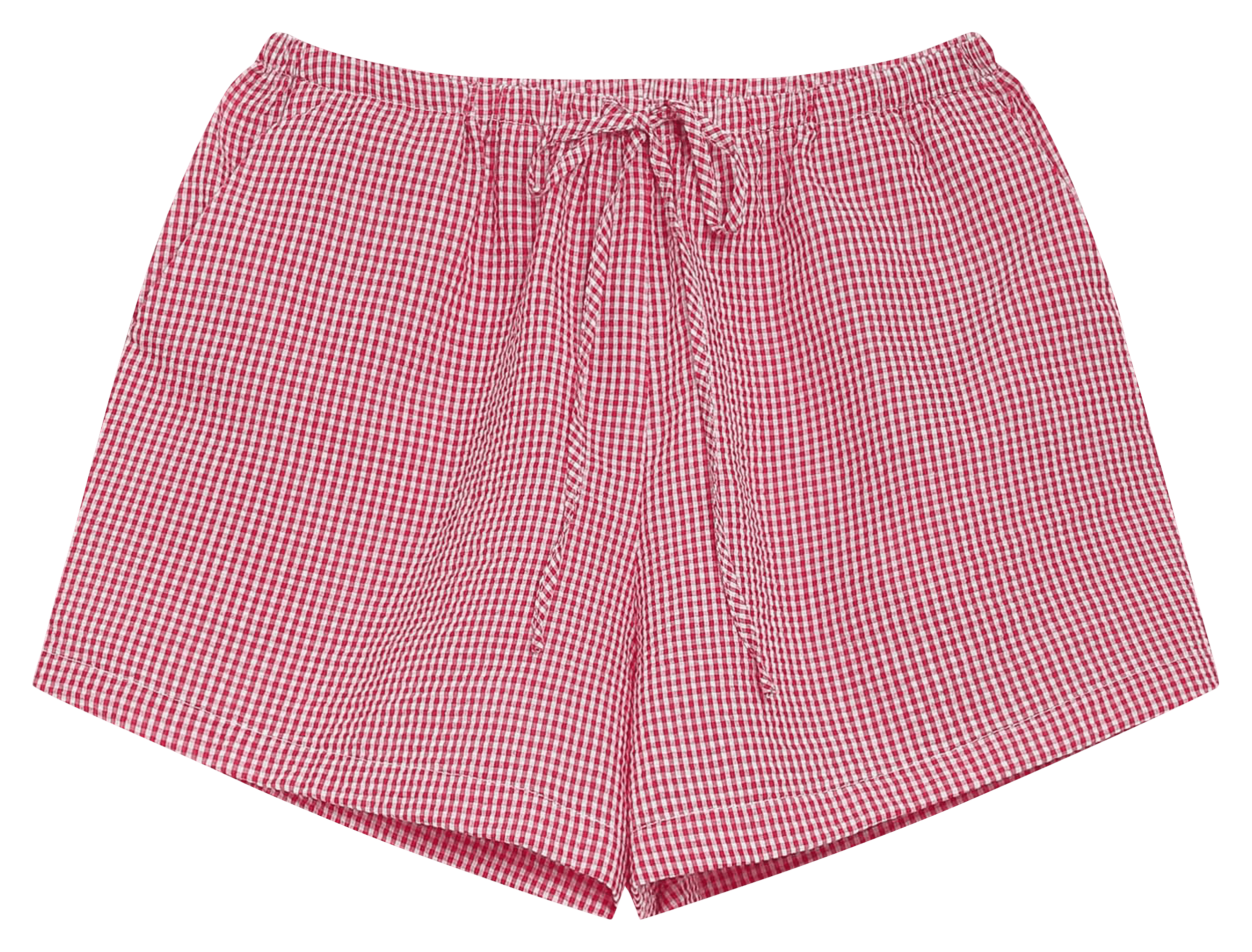 Short à carreaux GRACE ET MILA Rouge