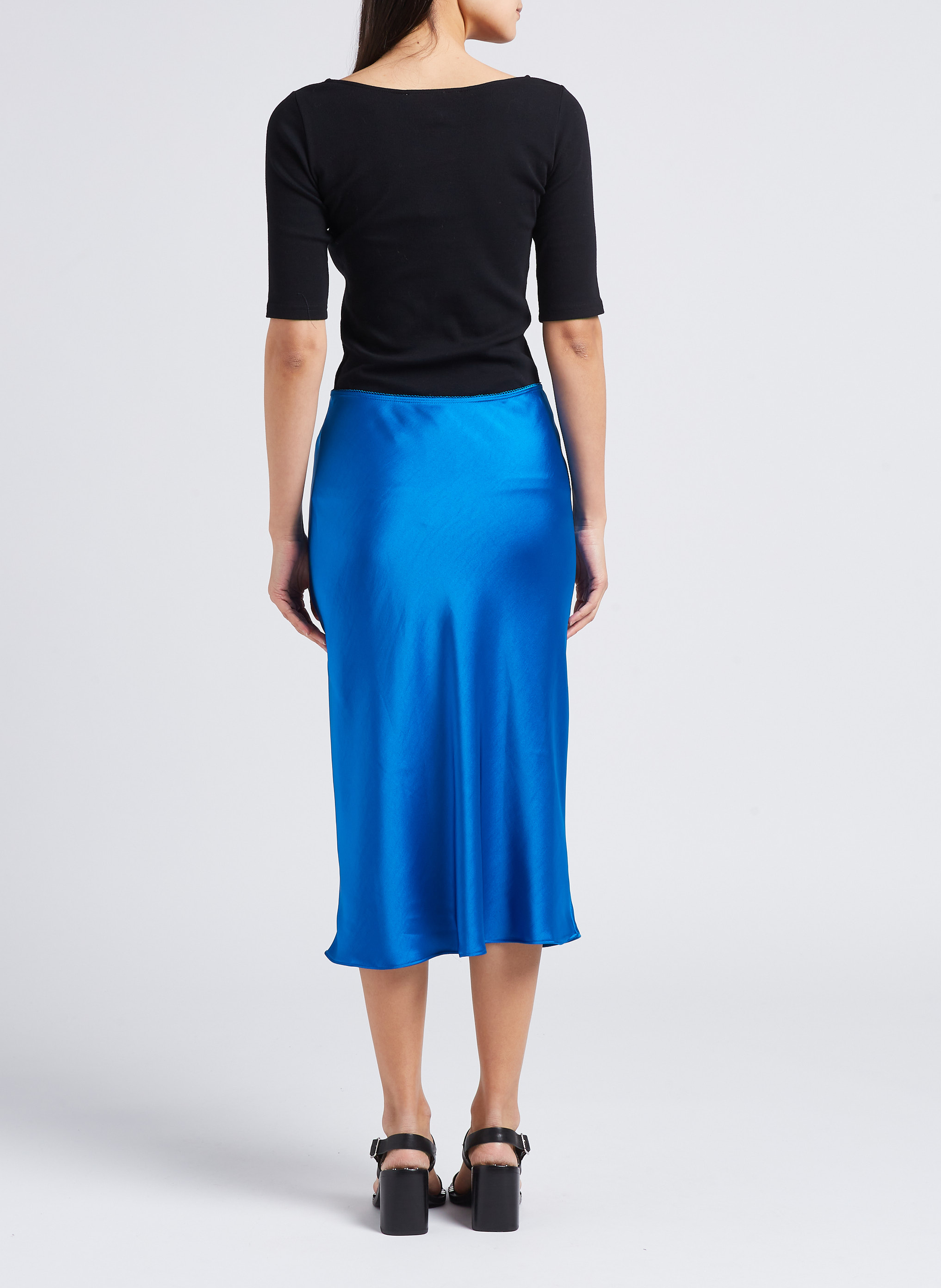 Flowing A-line skirt SAMSOE SAMSOE Green