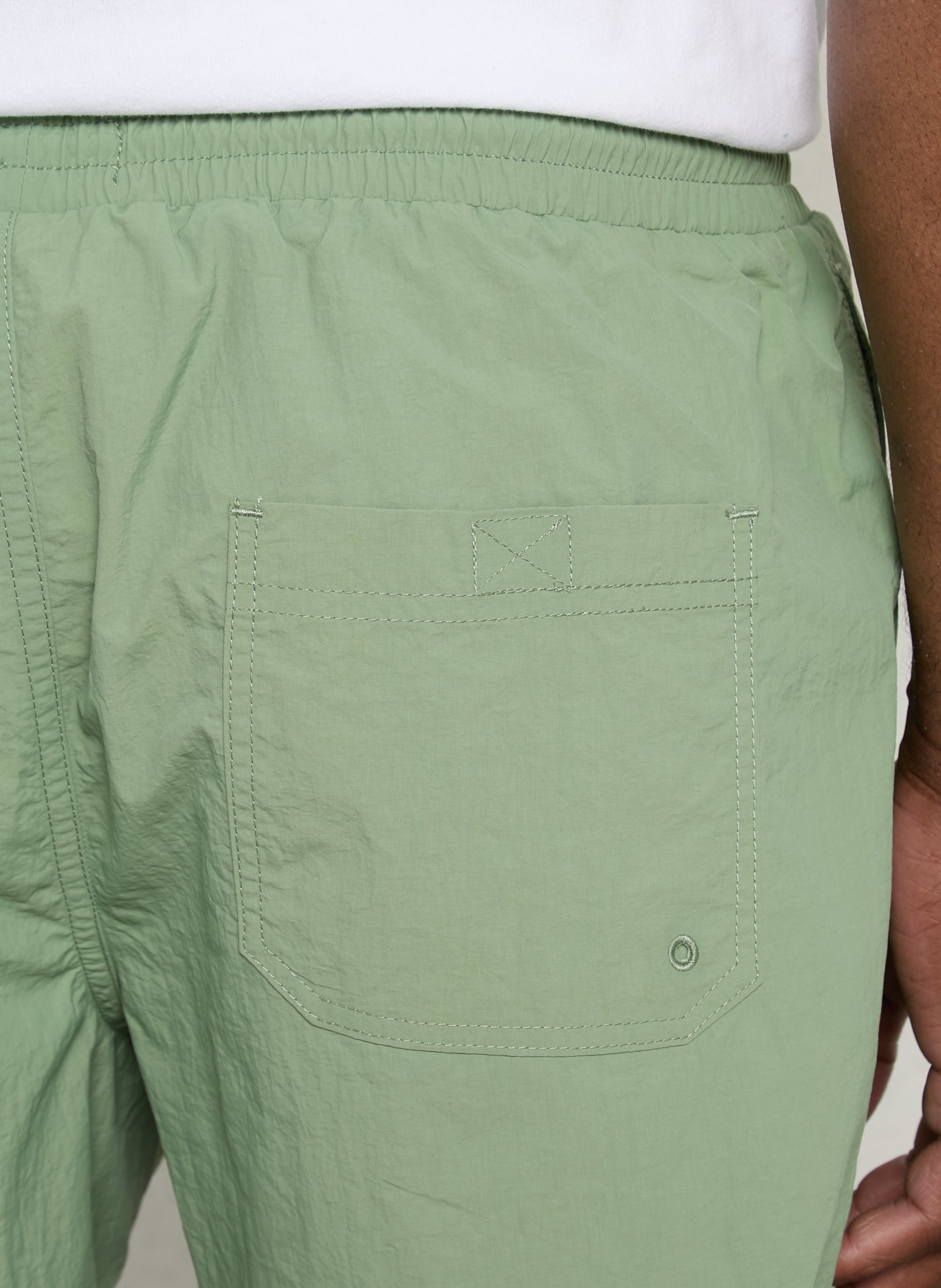 Short de bain en fibres recyclées FARAH Vert