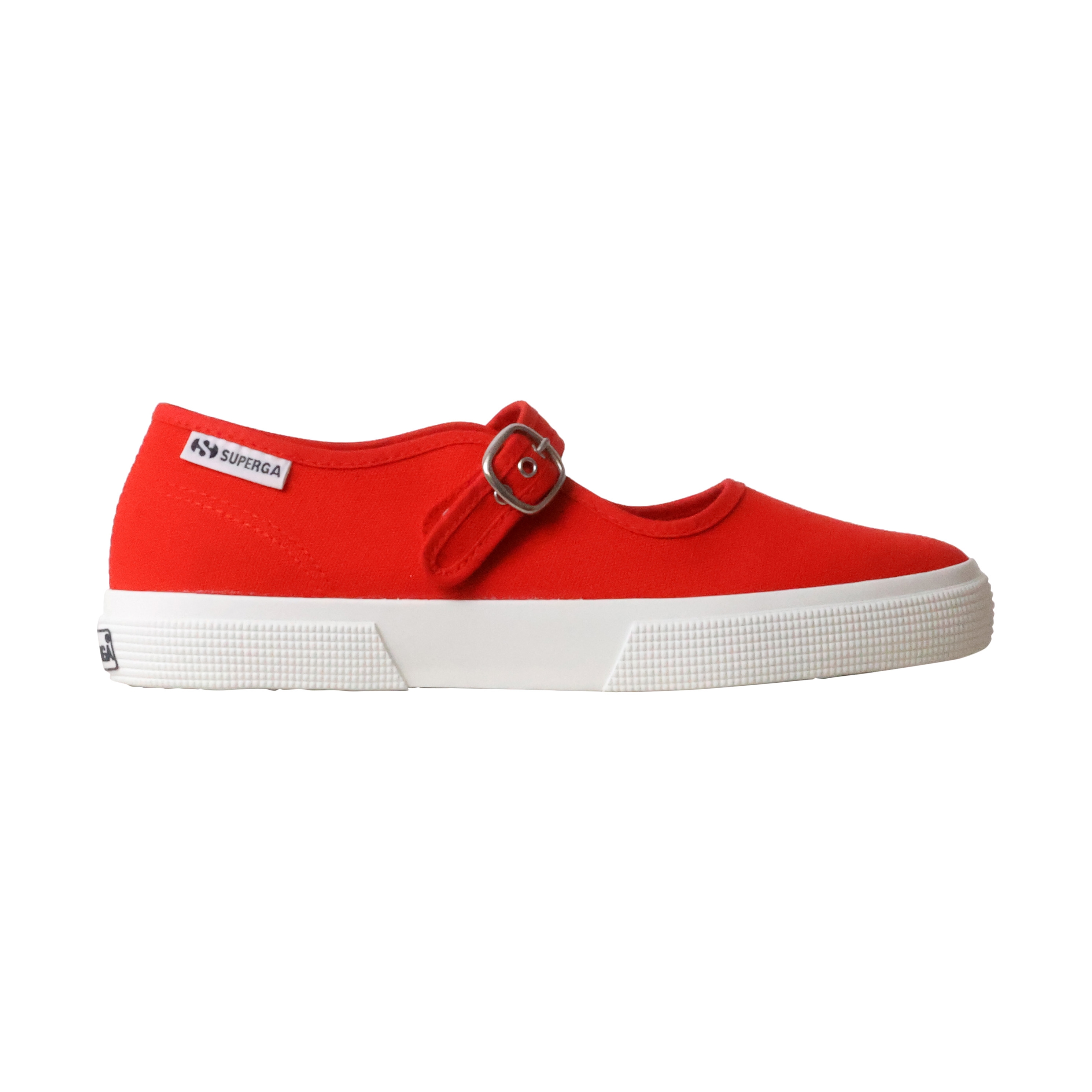 Light Superga strappy ballet flats SUPERGA Red