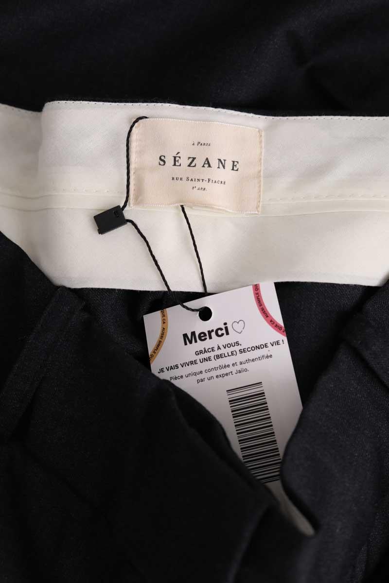 Straight-leg pants SEZANE - Seconde main Grey