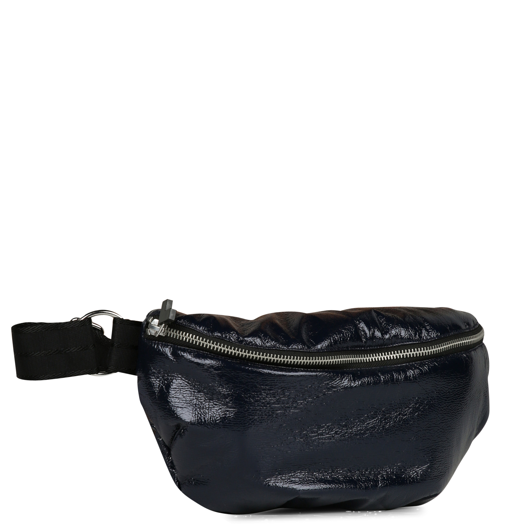 Faux leather fanny pack BELLEROSE Blue