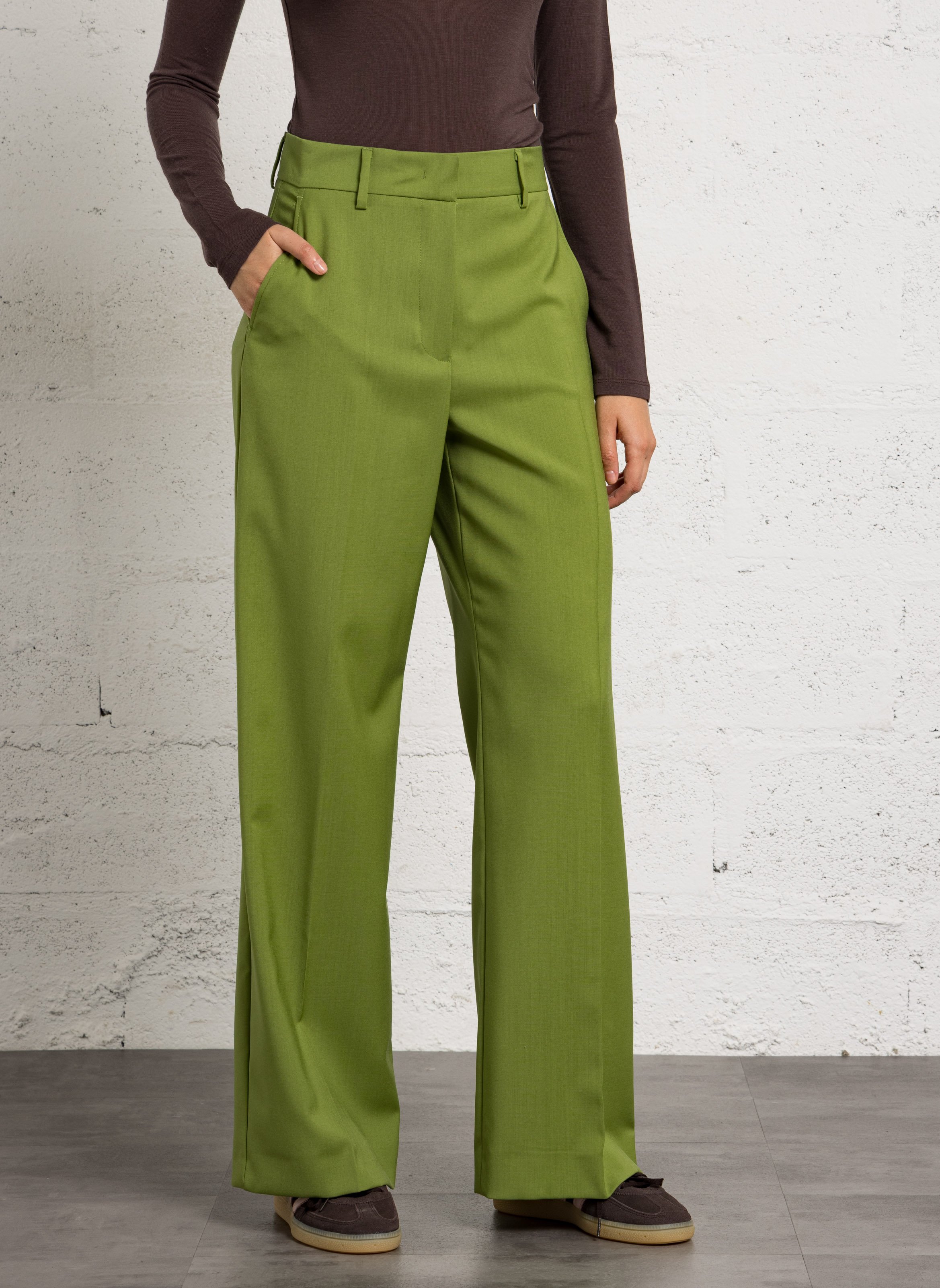 Wide-leg wool pants MAX MARA WEEK END