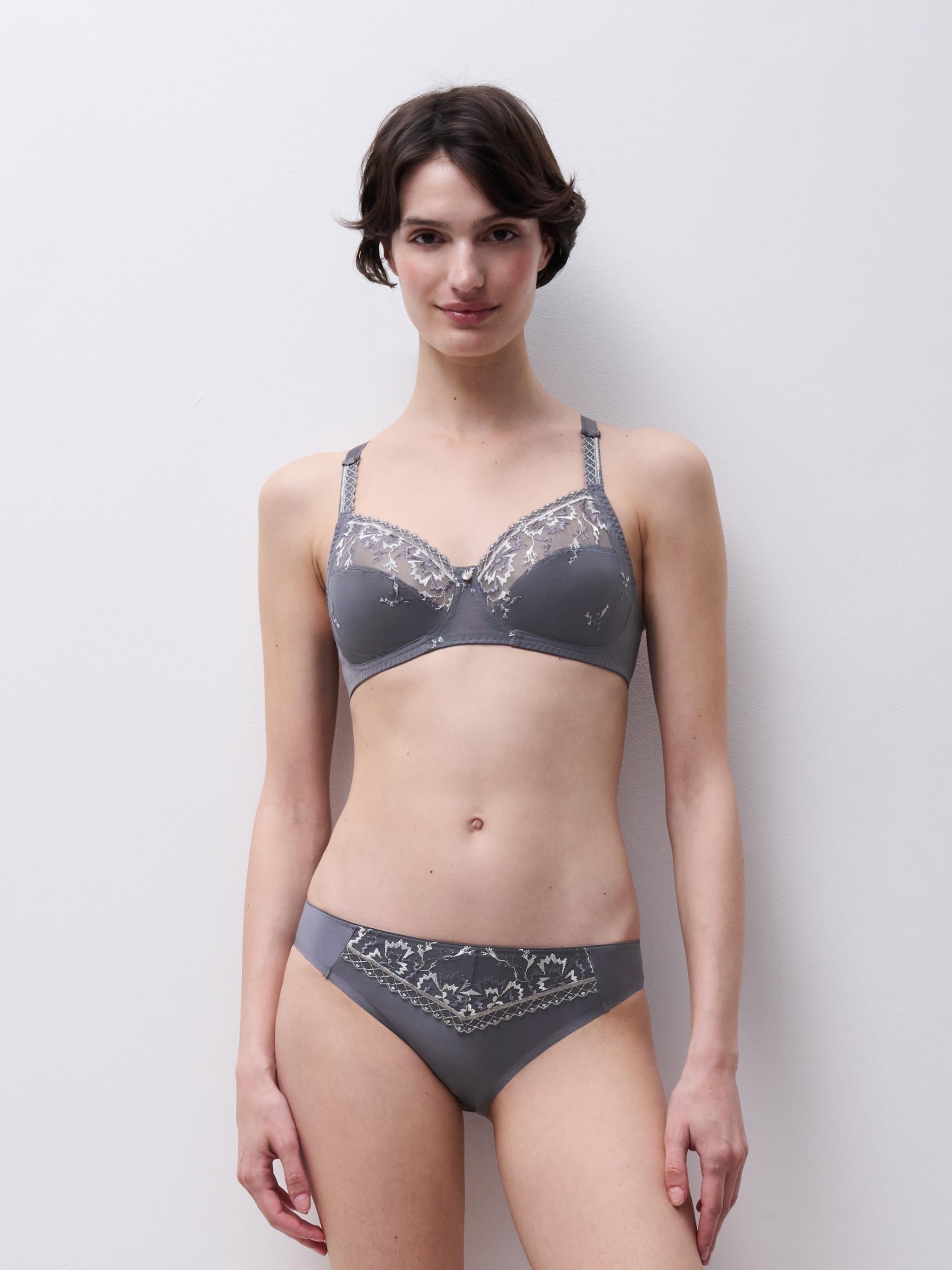 Non-wired support bra CHANTELLE Grey