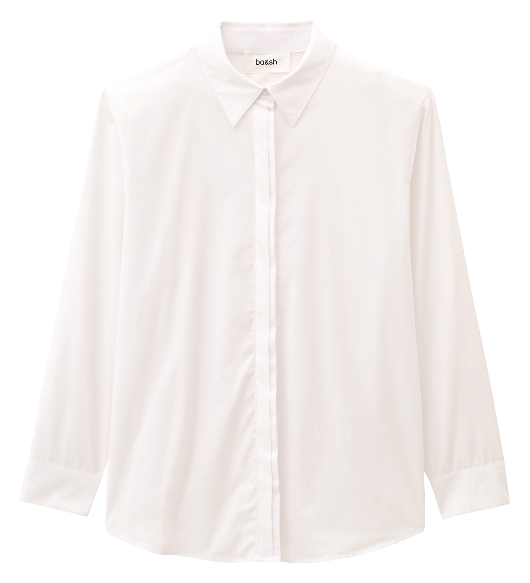 Oversized cotton shirt BA&SH White