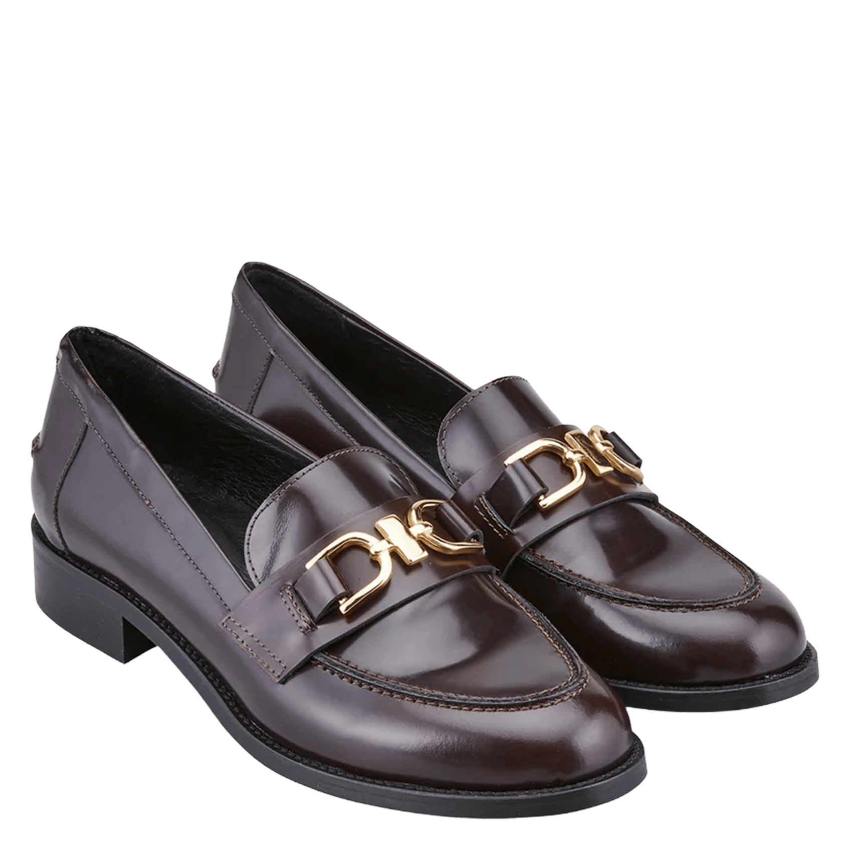 Ledermokassins | Rot COSMOPARIS Damen