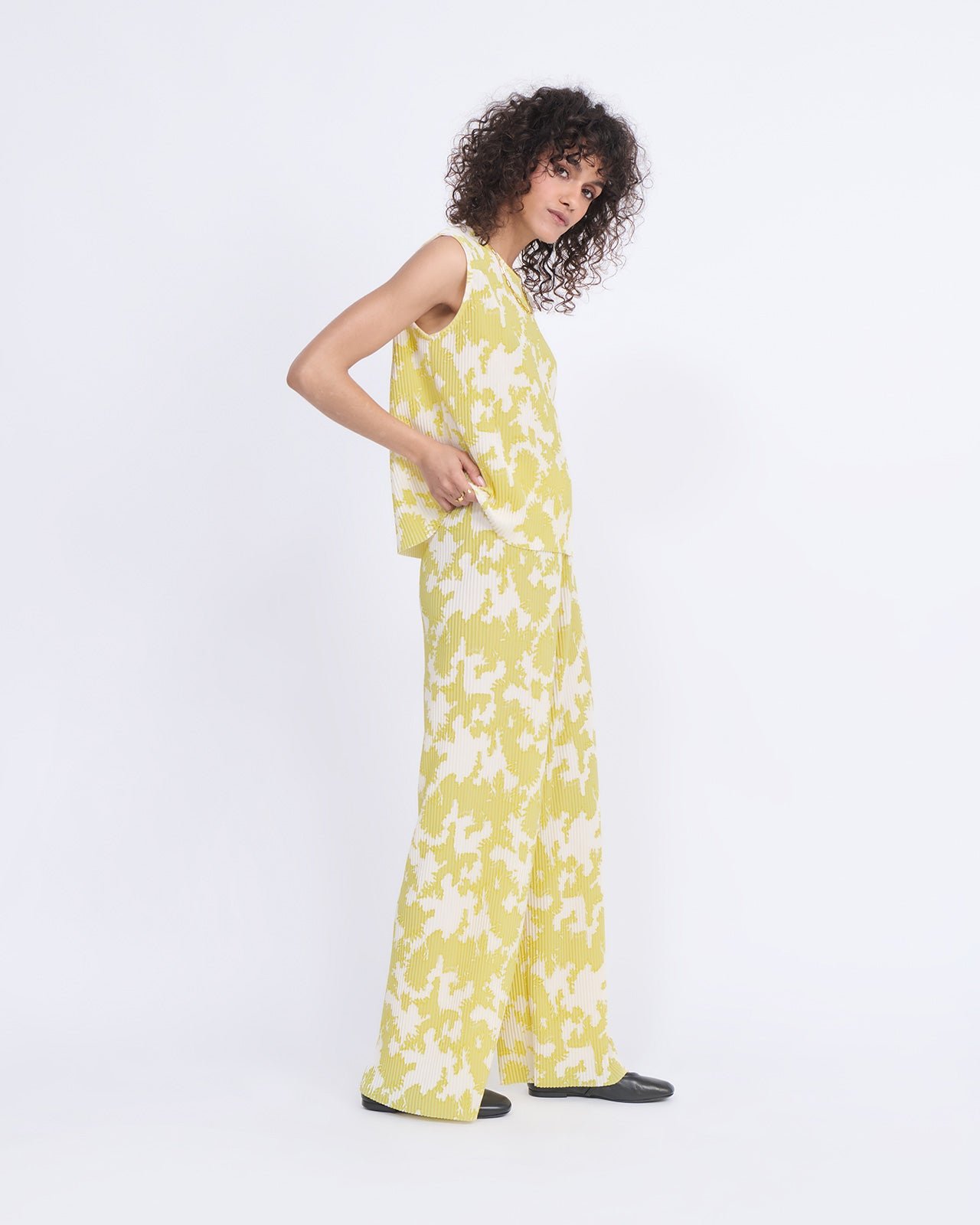 Floral print top EMOI EMOI Green