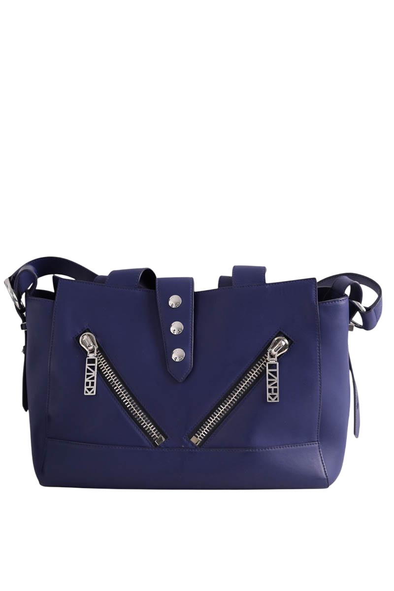 Handbag KENZO - SECONDE MAIN Blue