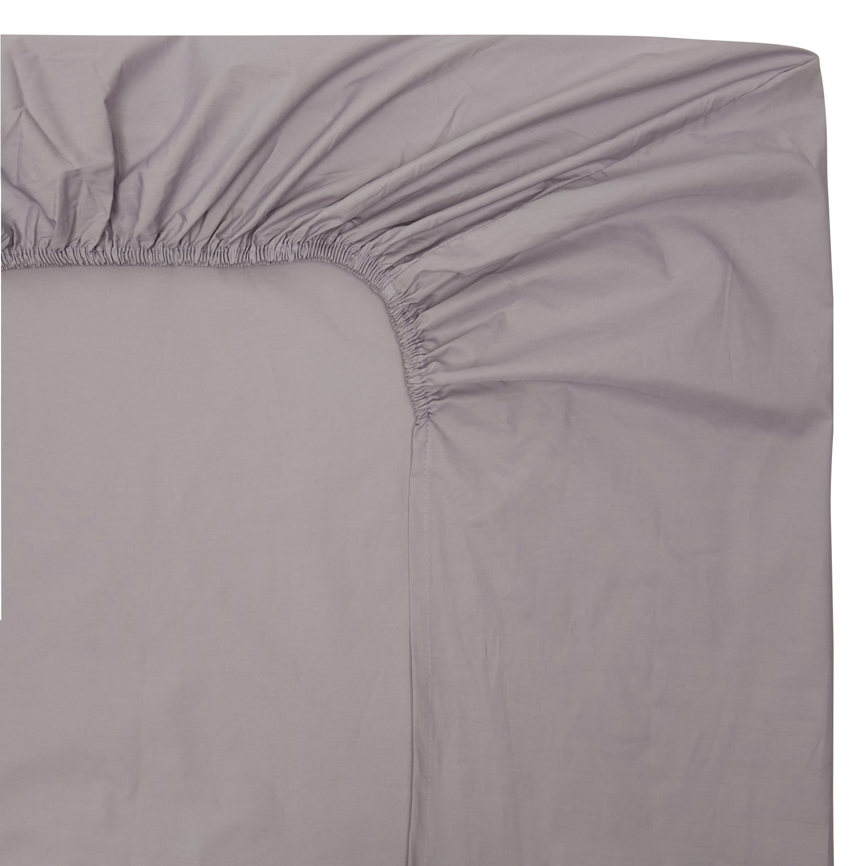 Cotton fitted sheet AU PRINTEMPS PARIS MAISON