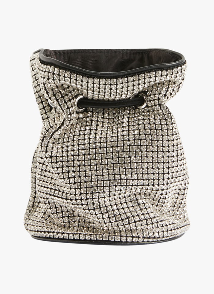 Sac sales bourse argenté