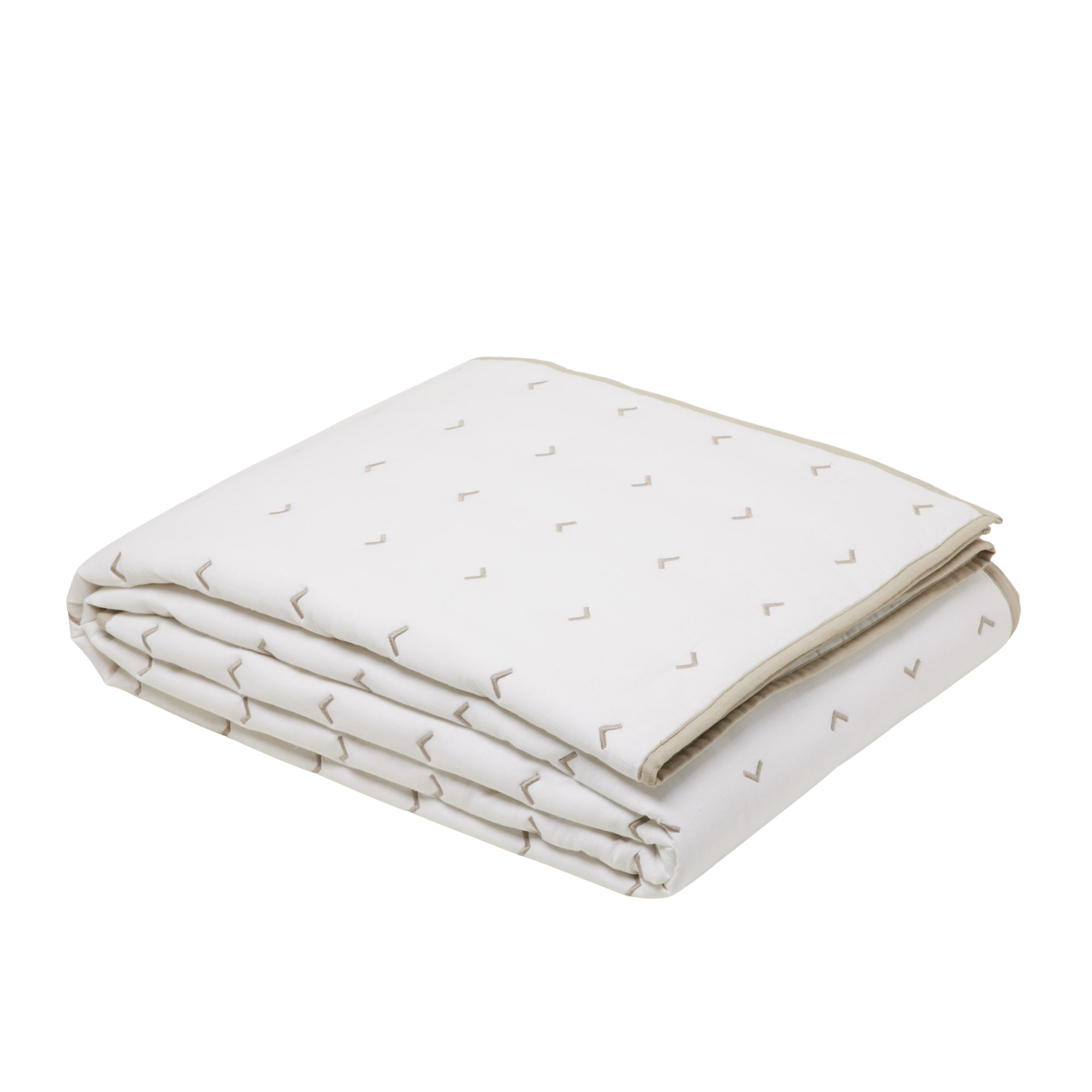 Quilted bedspread MADURA White