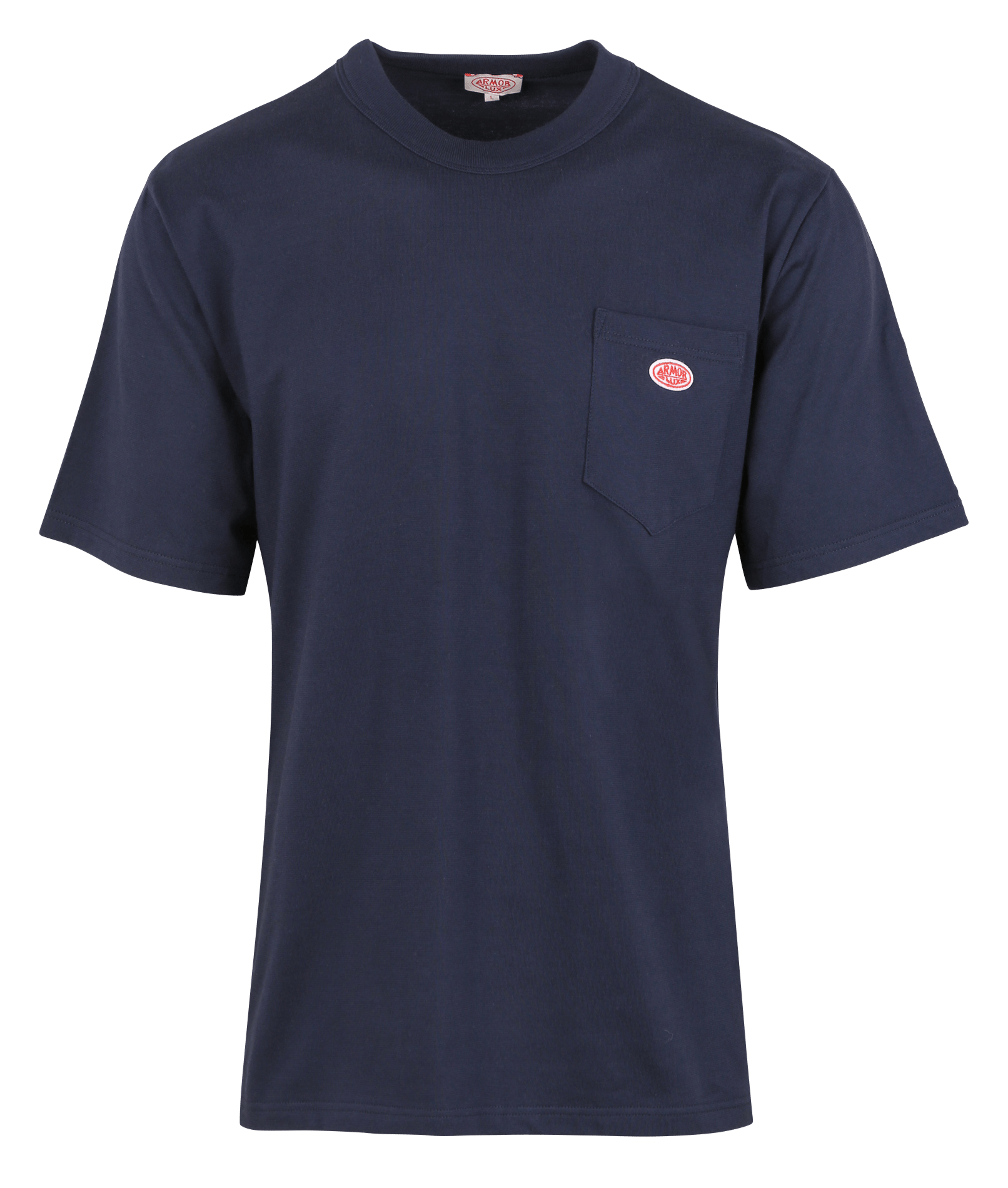 Geripptes T-Shirt aus Bio-Baumwolle mit gerippten Kanten ARMOR LUX