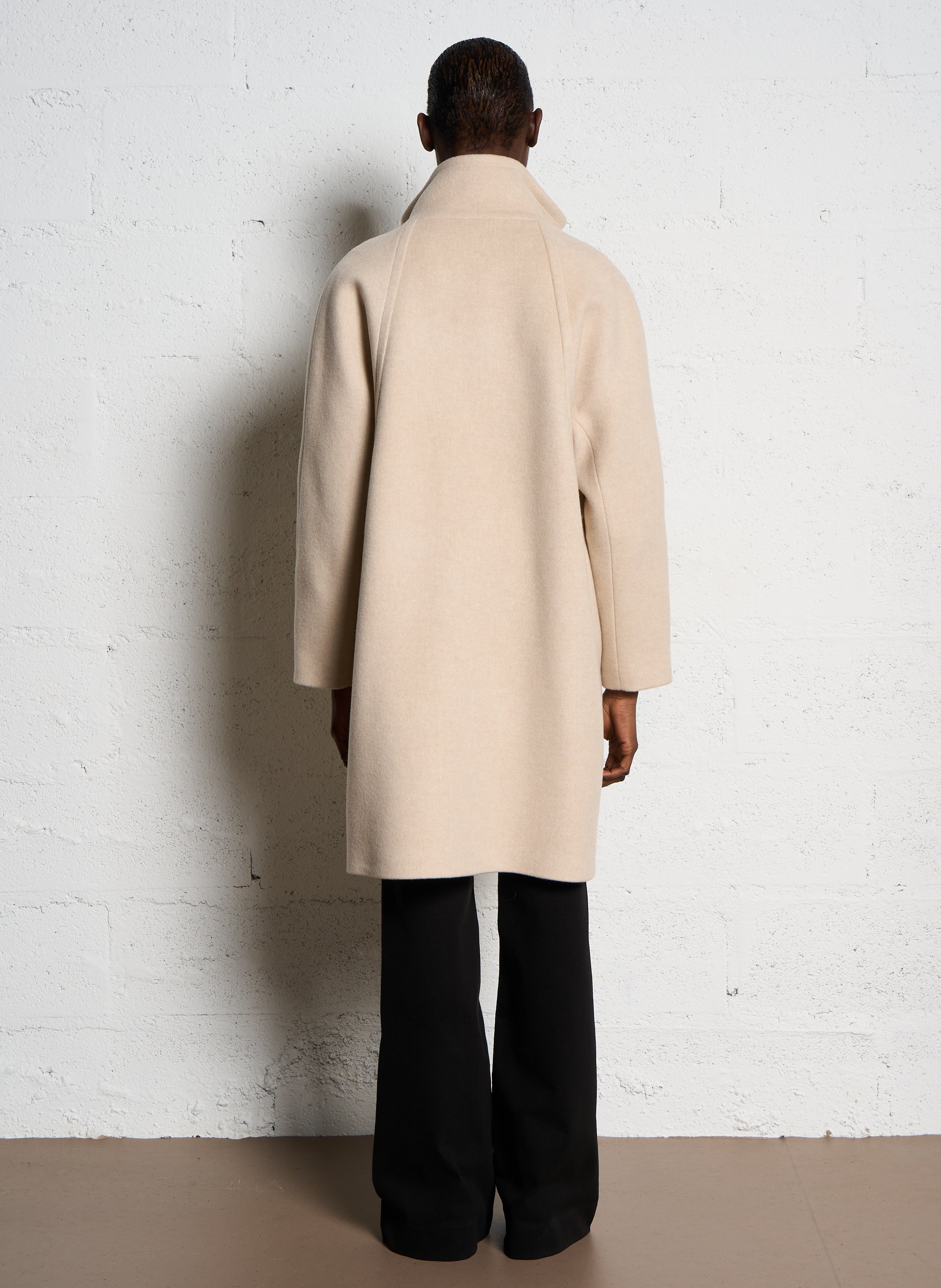 Veste Femme En Coton à Col Montant - Style Décontracté Automne/Hiver - Poches Amples - Modèle Losange
