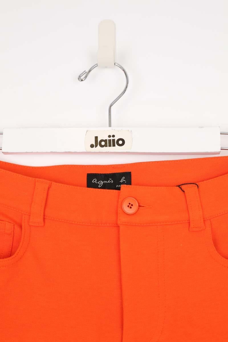 Cotton pants Orange