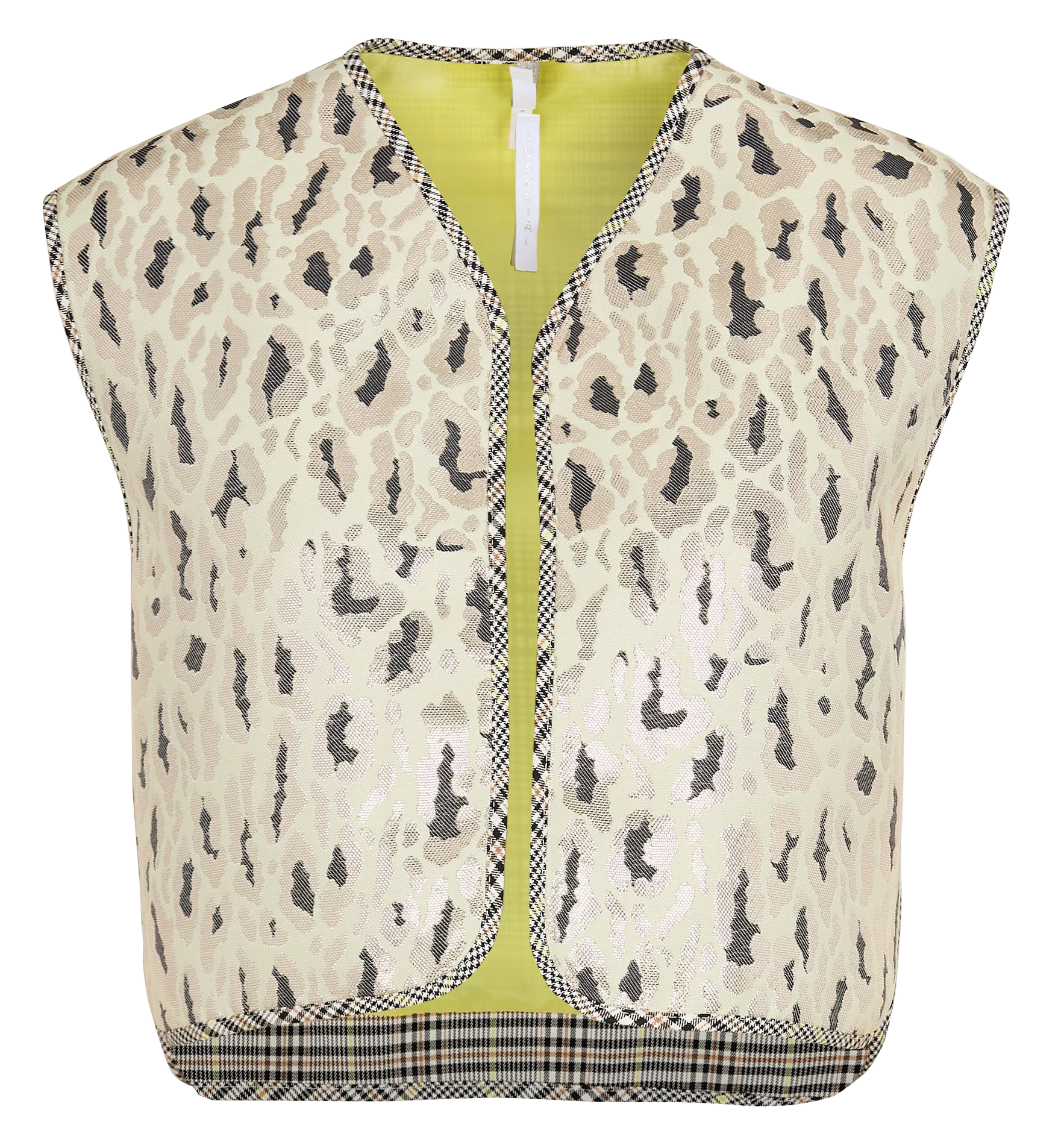 Sleeveless printed cardigan IMPERIAL Multicolored