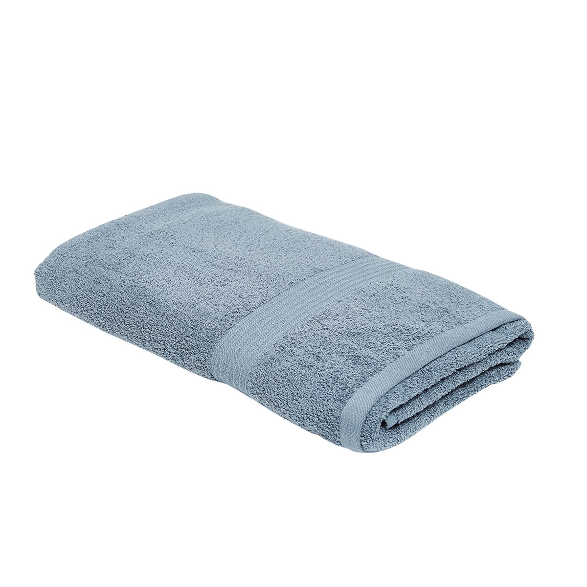 Plain cotton bath towel TODAY LINGE DE MAISON Blue