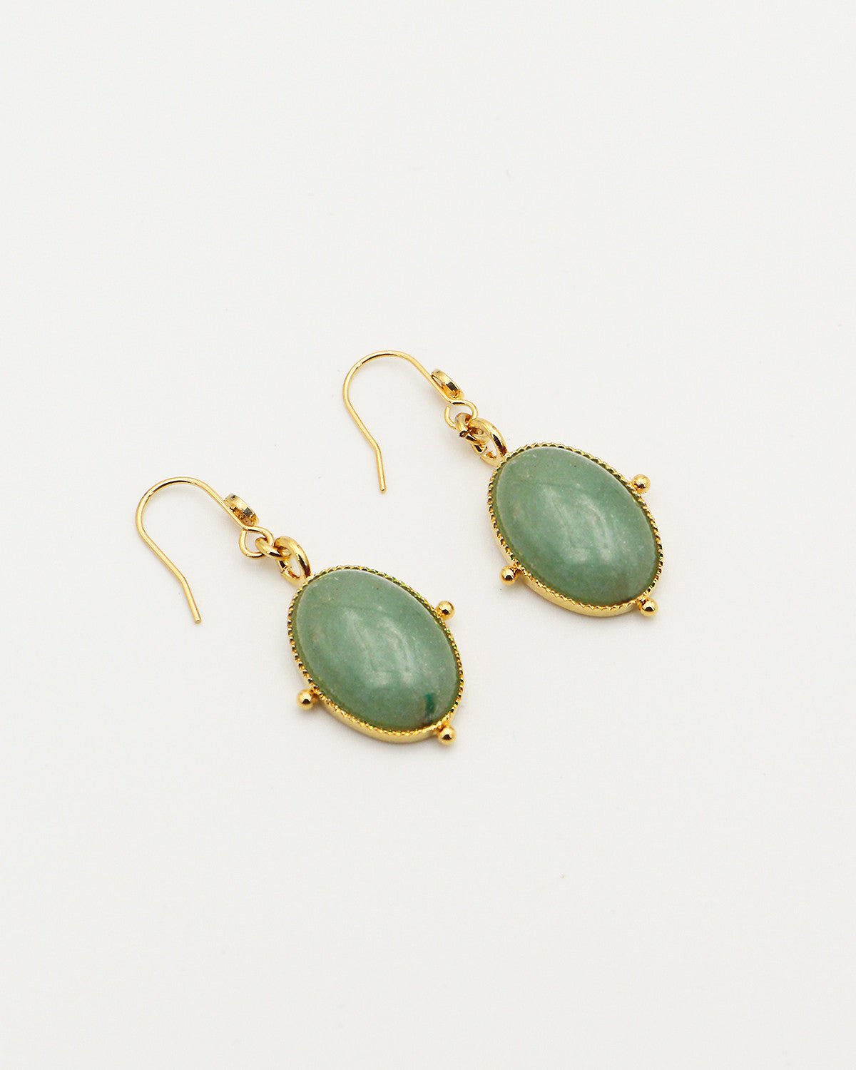 Earrings NILAI Green