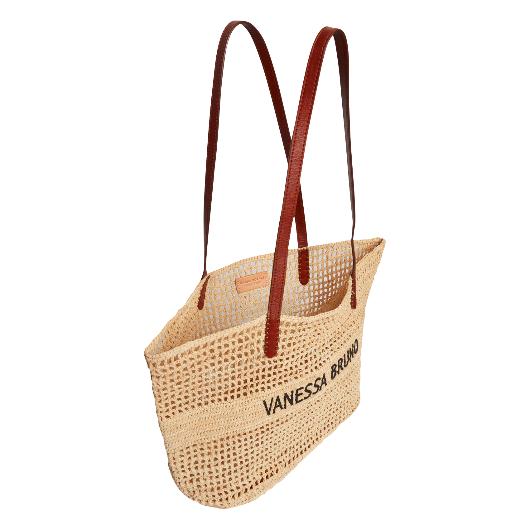 Panier en raphia VANESSA BRUNO Beige
