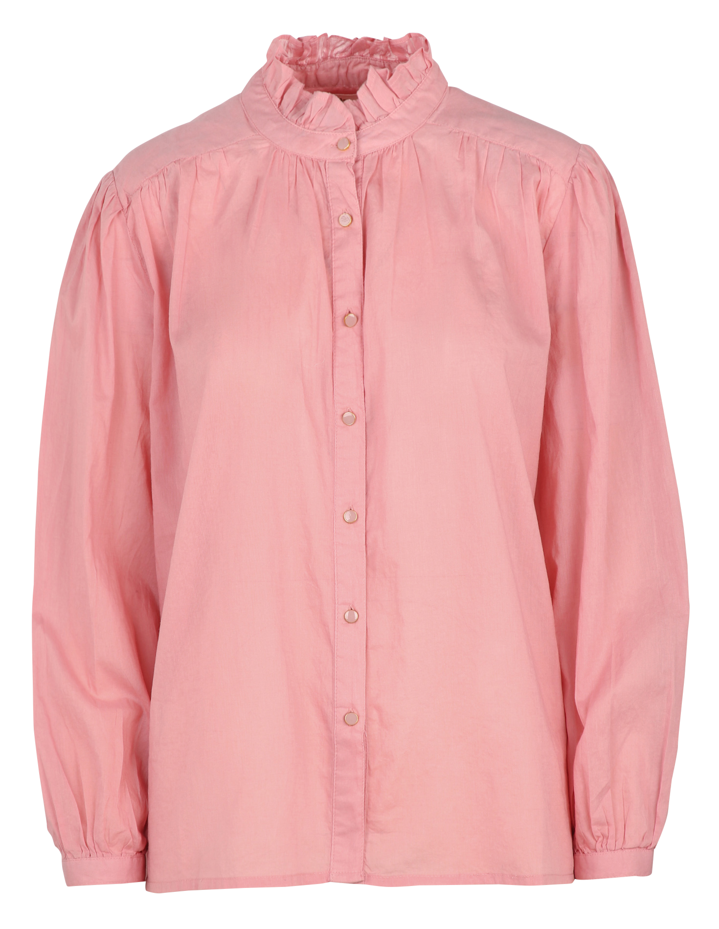 Colonel plain shirt AN'GE Pink