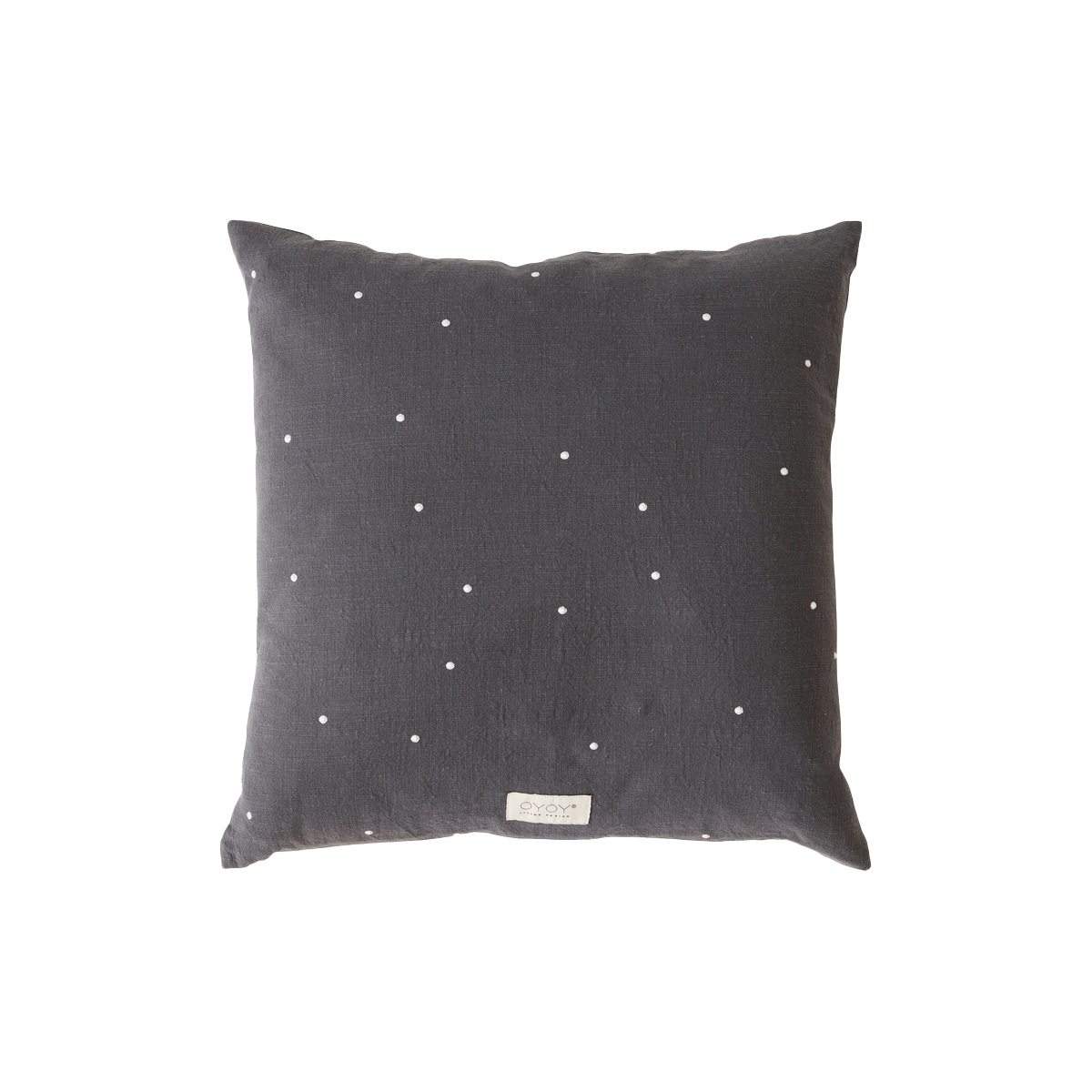 Cotton cushion cover  Noir