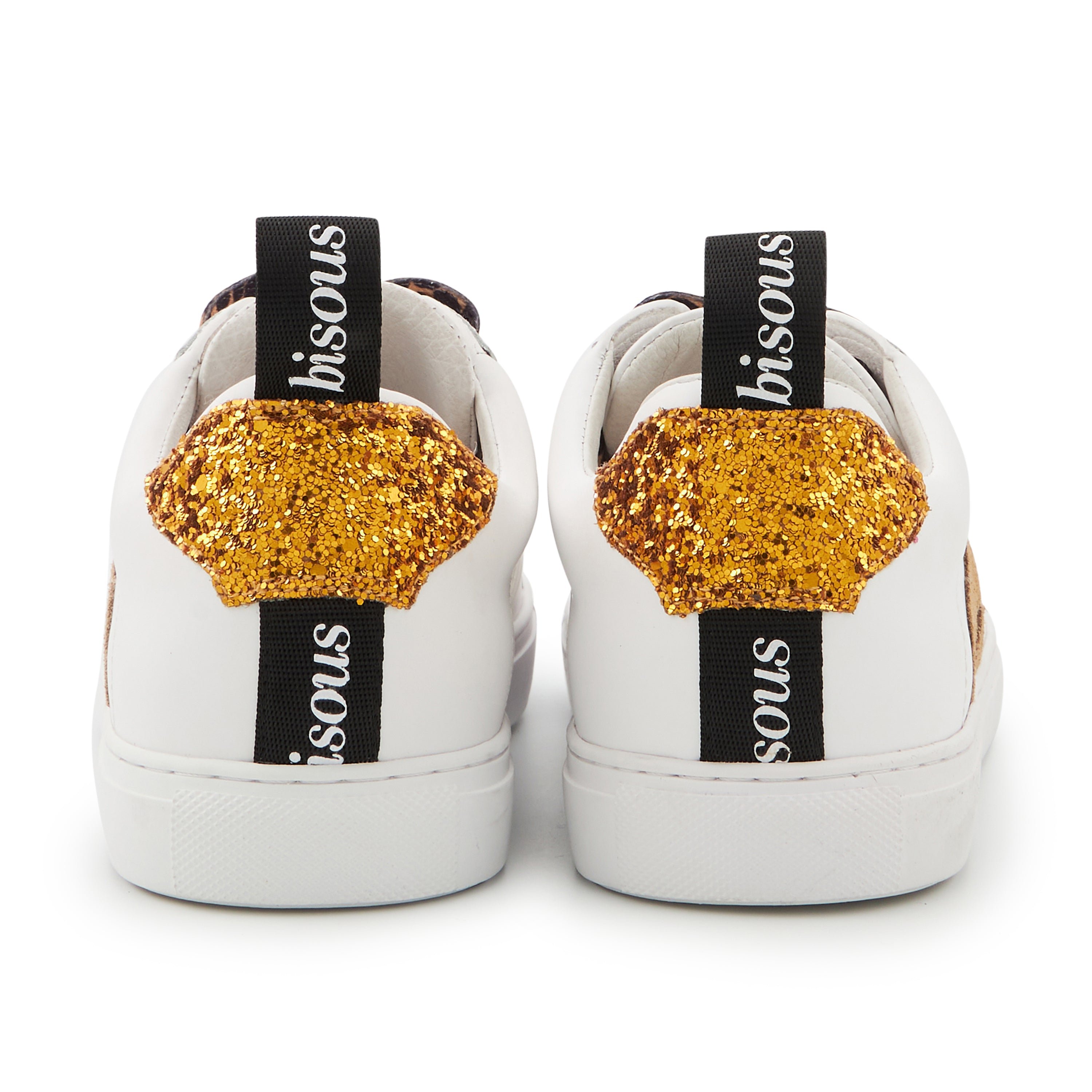 Leather sneakers BONS BAISERS PARIS White