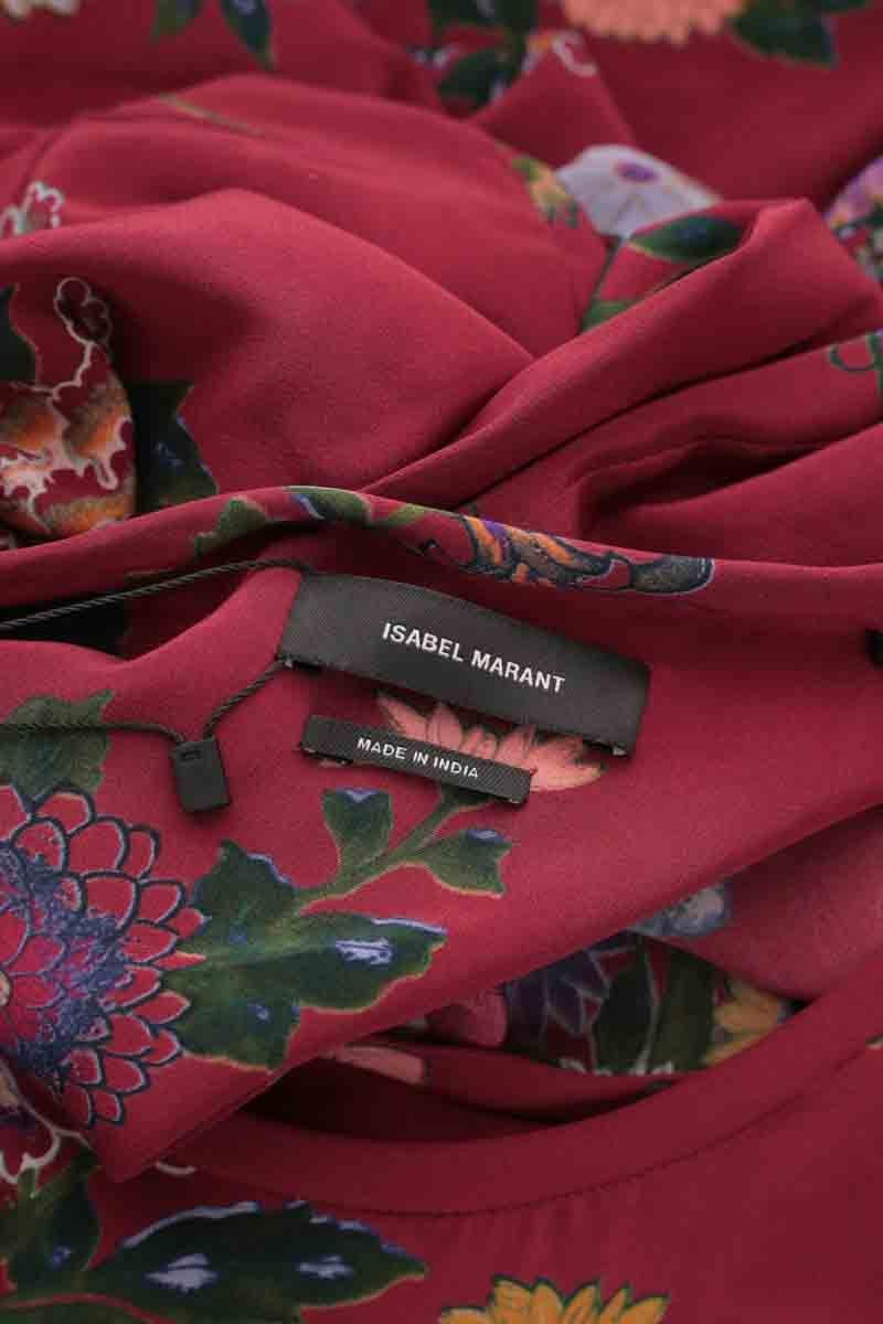 Silk blouse ISABEL MARANT - Seconde Main Red