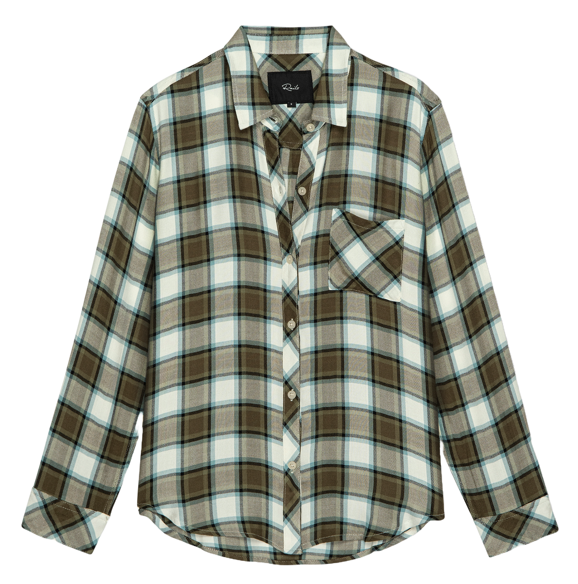 Straight checked shirt RAILS Multicolored