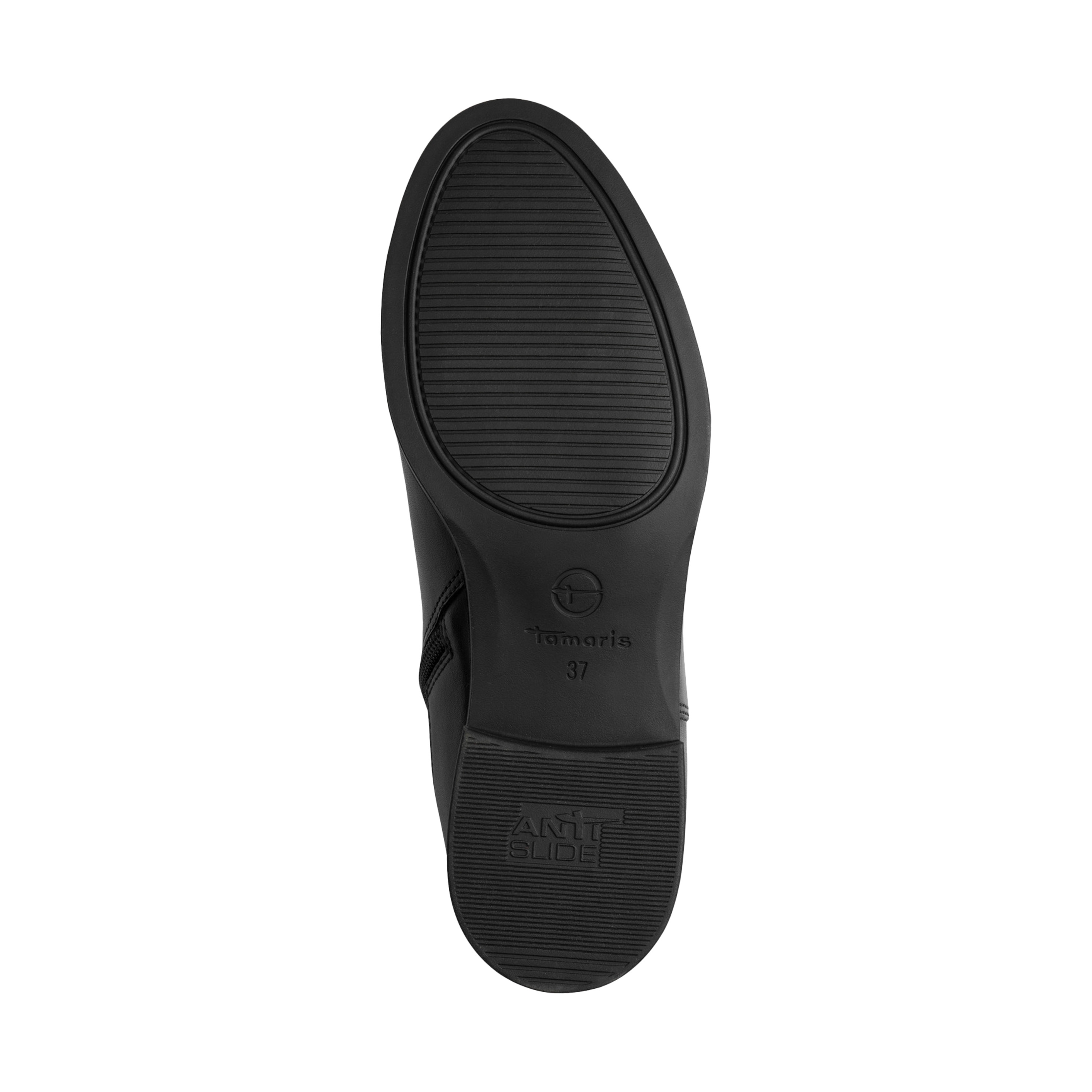 Leather ankle boots Black