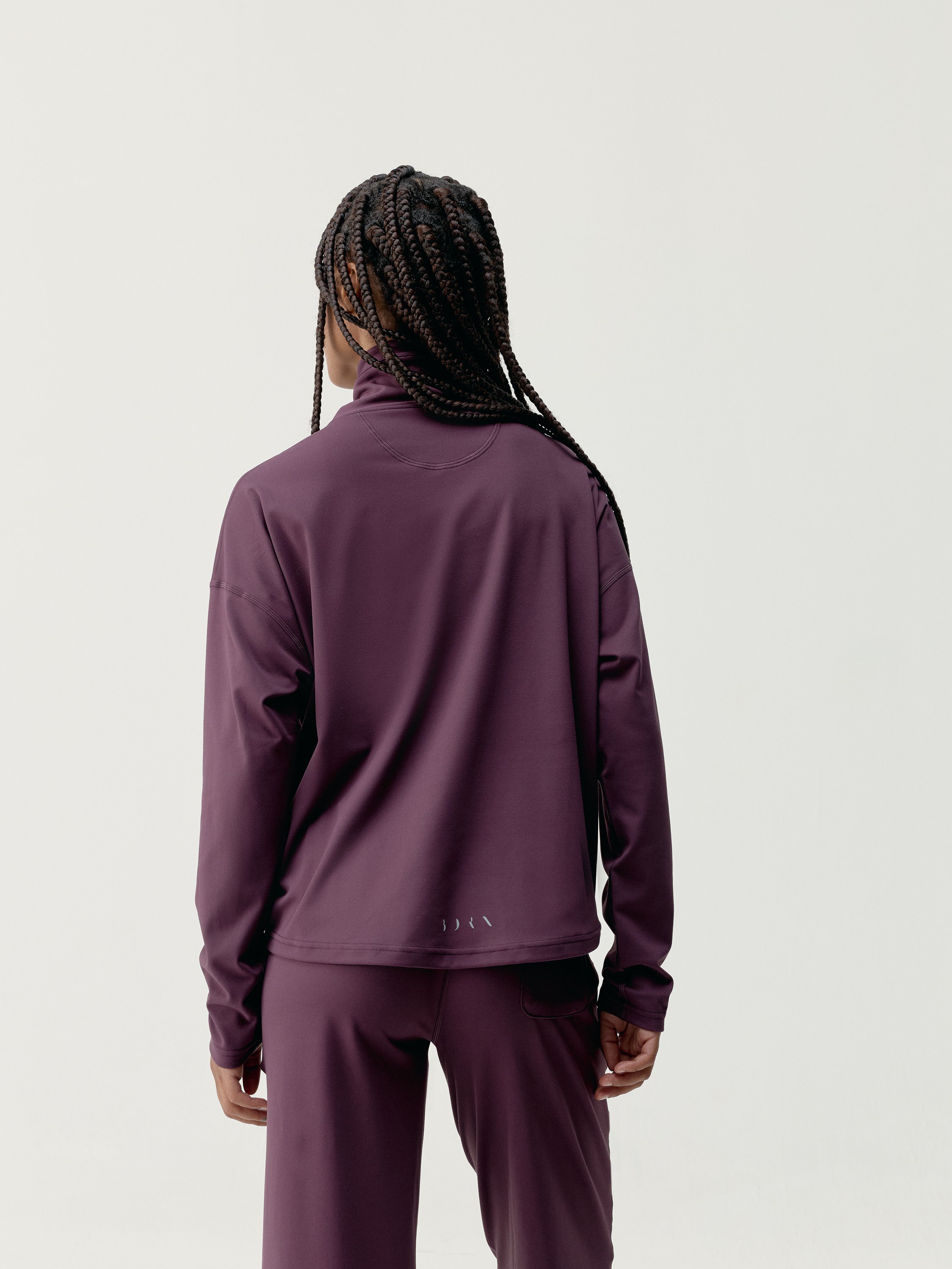 Comfortable sports sweatshirt BORN LIVING YOGA Red