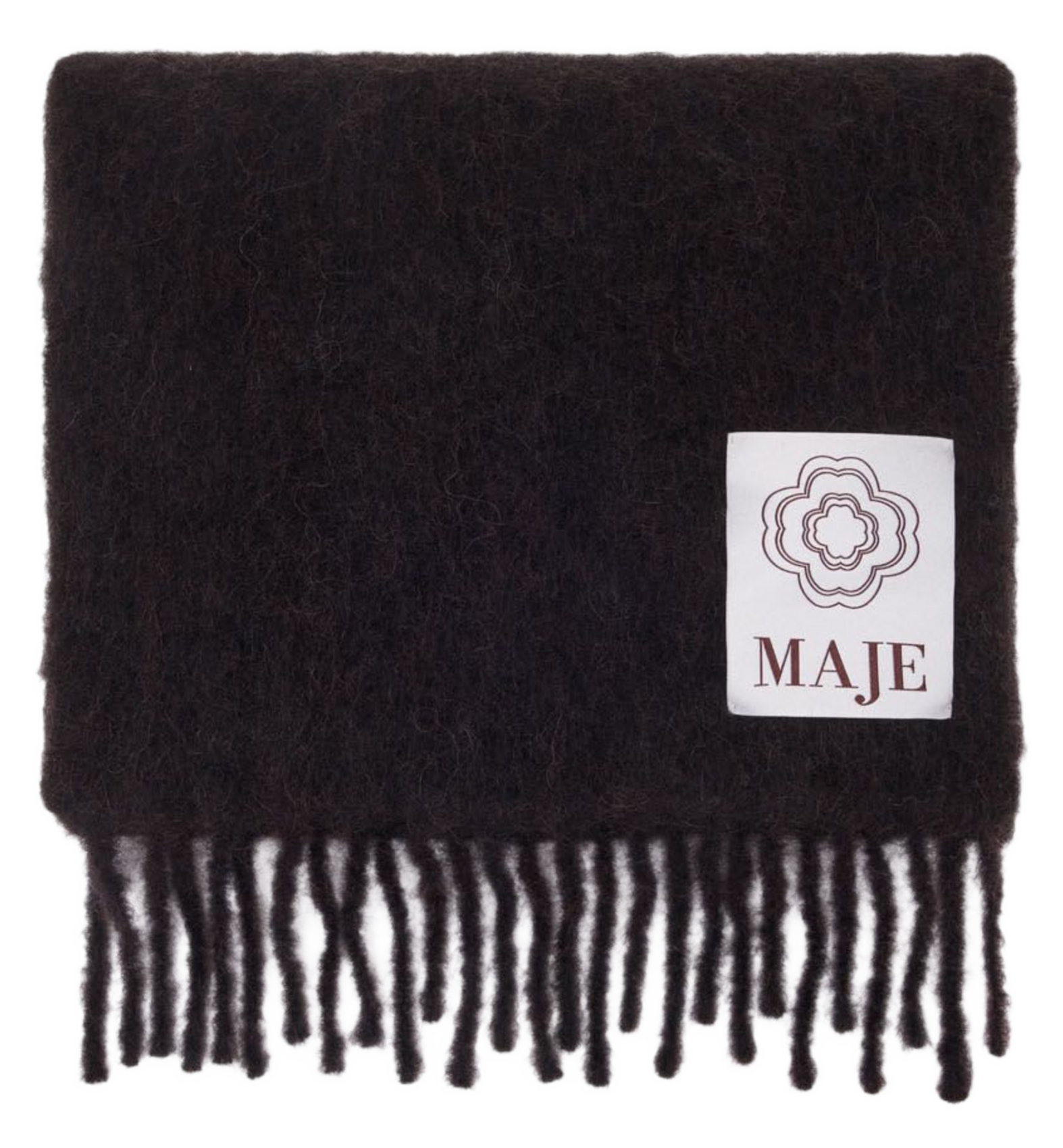 Echarpe en laine mélangée  MAJE