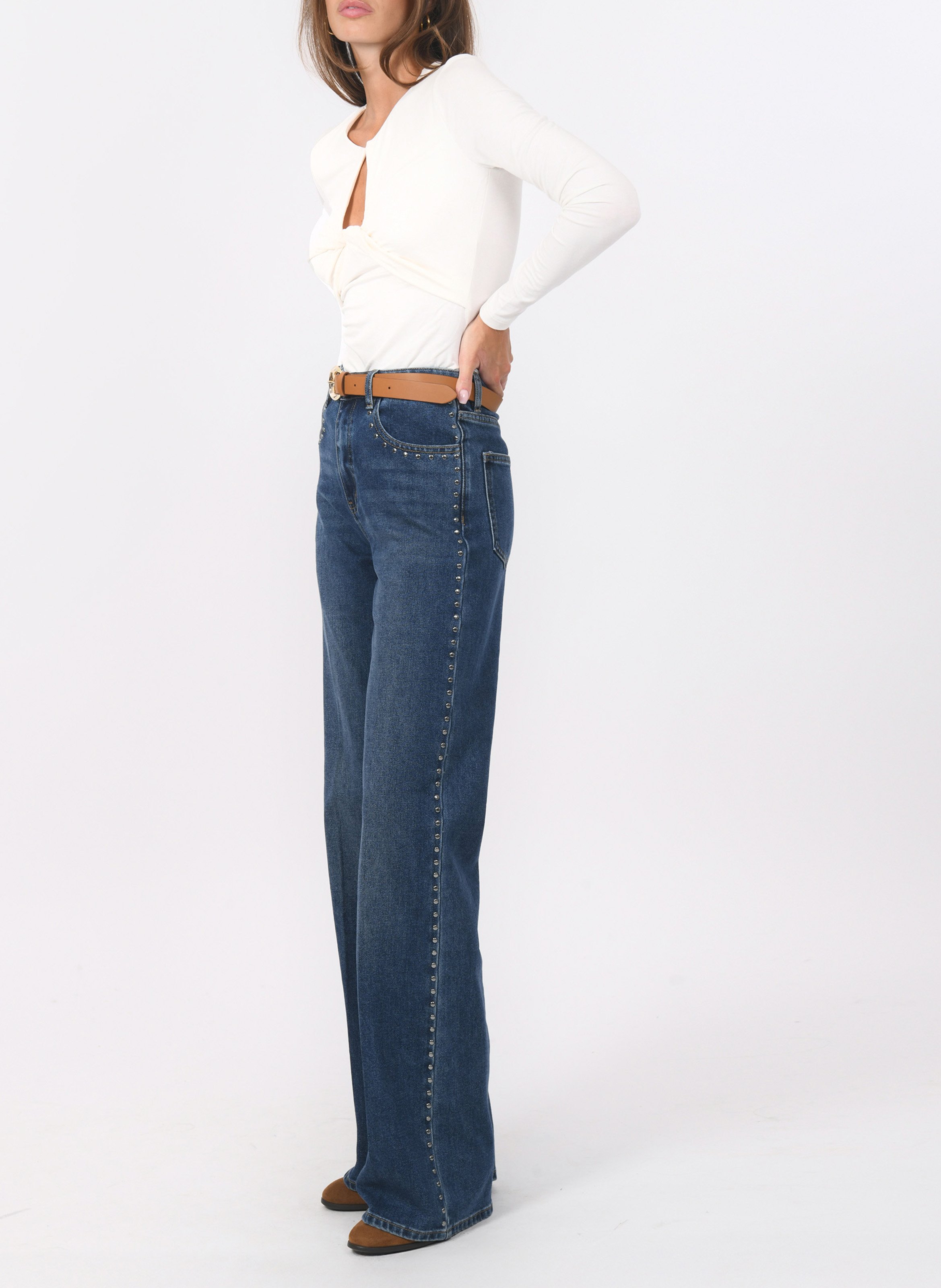 Jean taille mi-haute KOOKAI Bleu