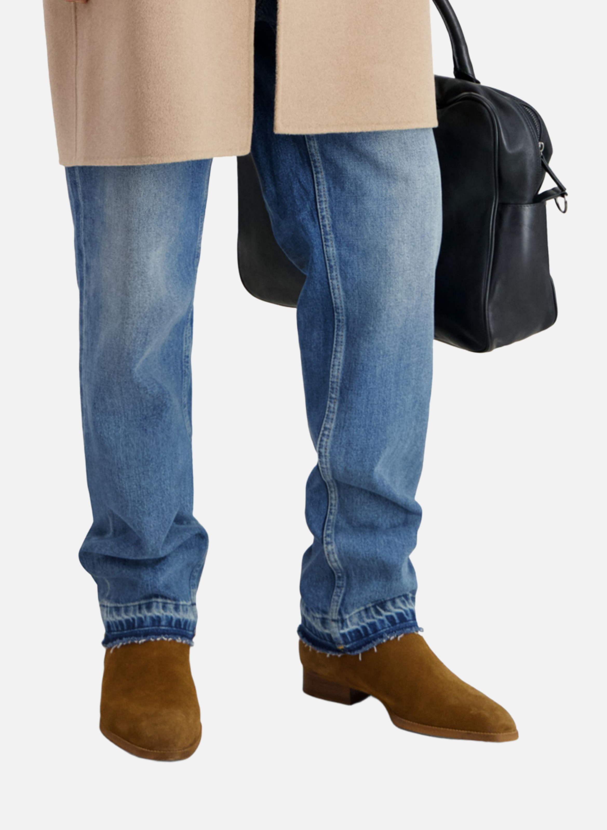 Leather Chelsea boots THE KOOPLES Brown