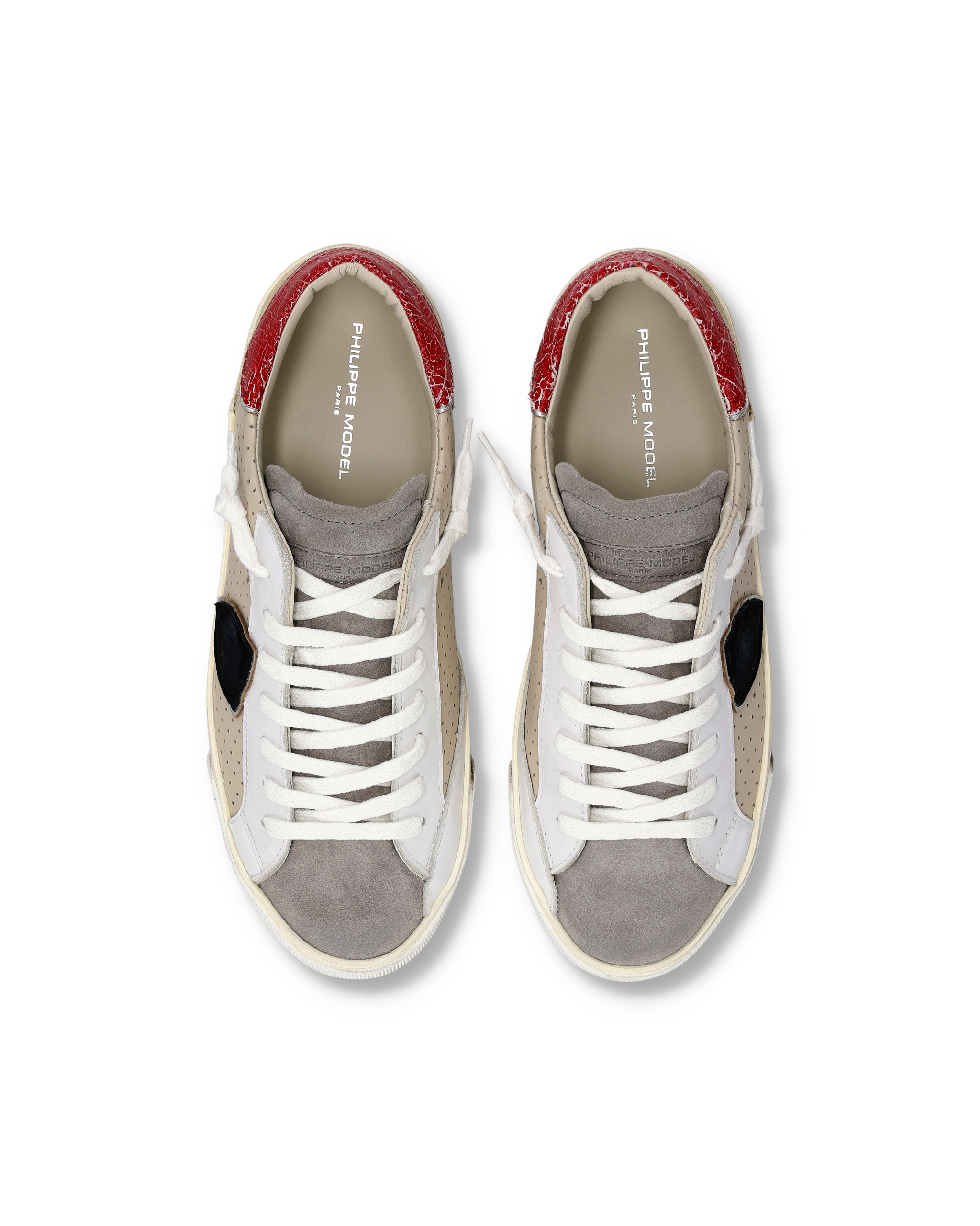 Tennis sneakers. PHILIPPE MODEL Red