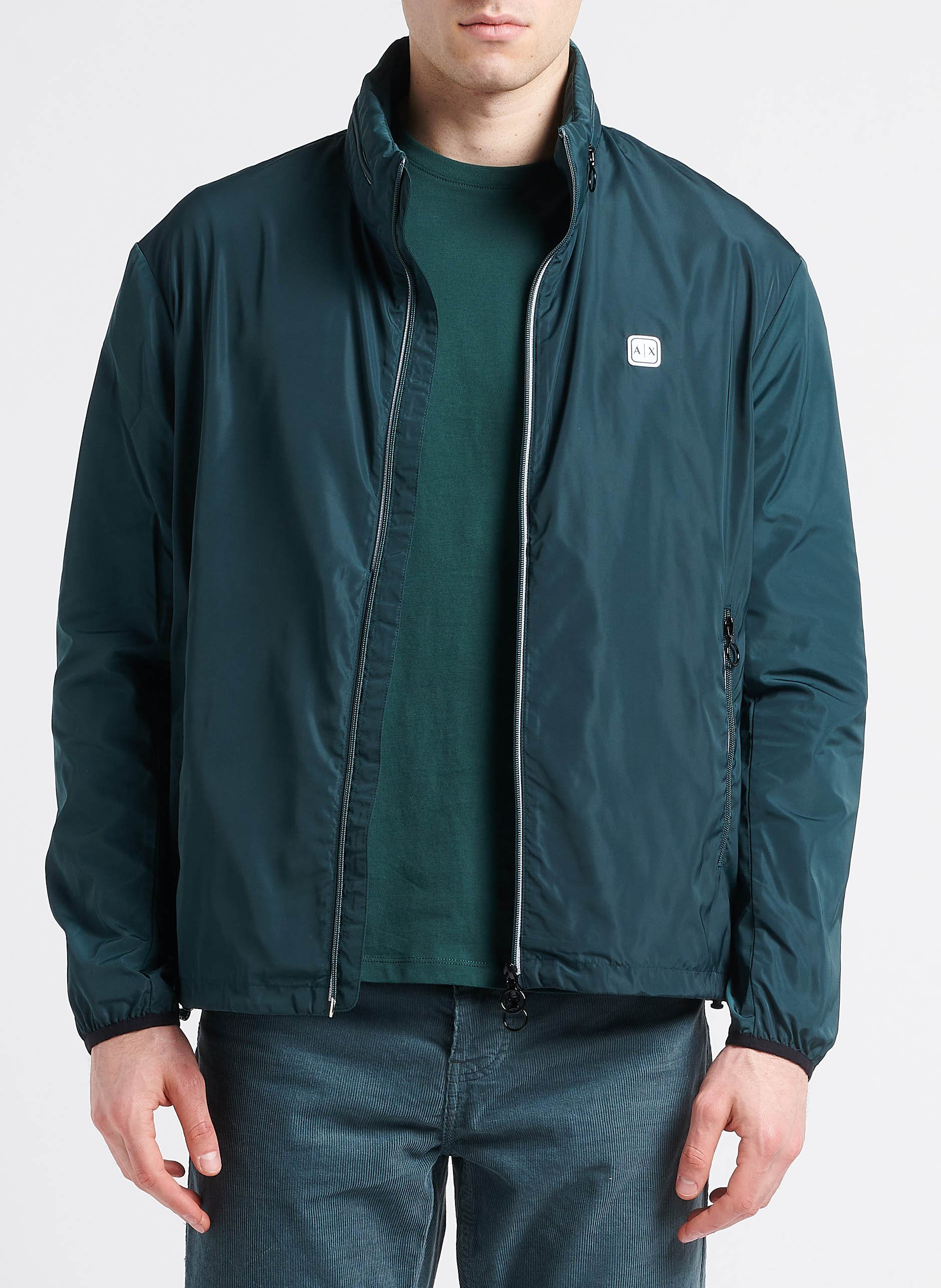 Coupe-vent col montant  ARMANI EXCHANGE Gris