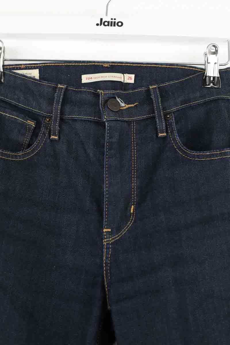 Straight Leg Jeans 724 LEVI'S - Seconde main Blue