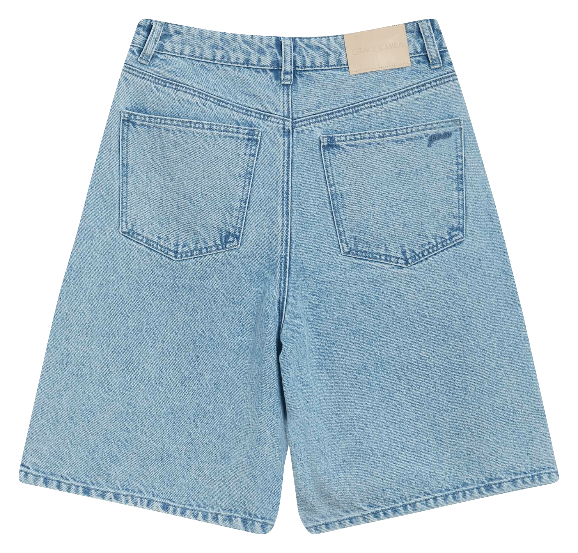 Short en denim GRACE ET MILA Bleu