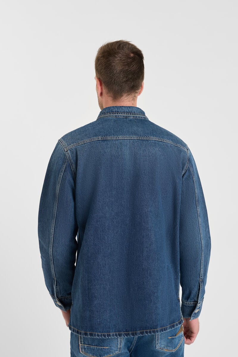 Denim shirt LE TEMPS DES CERISES Blue