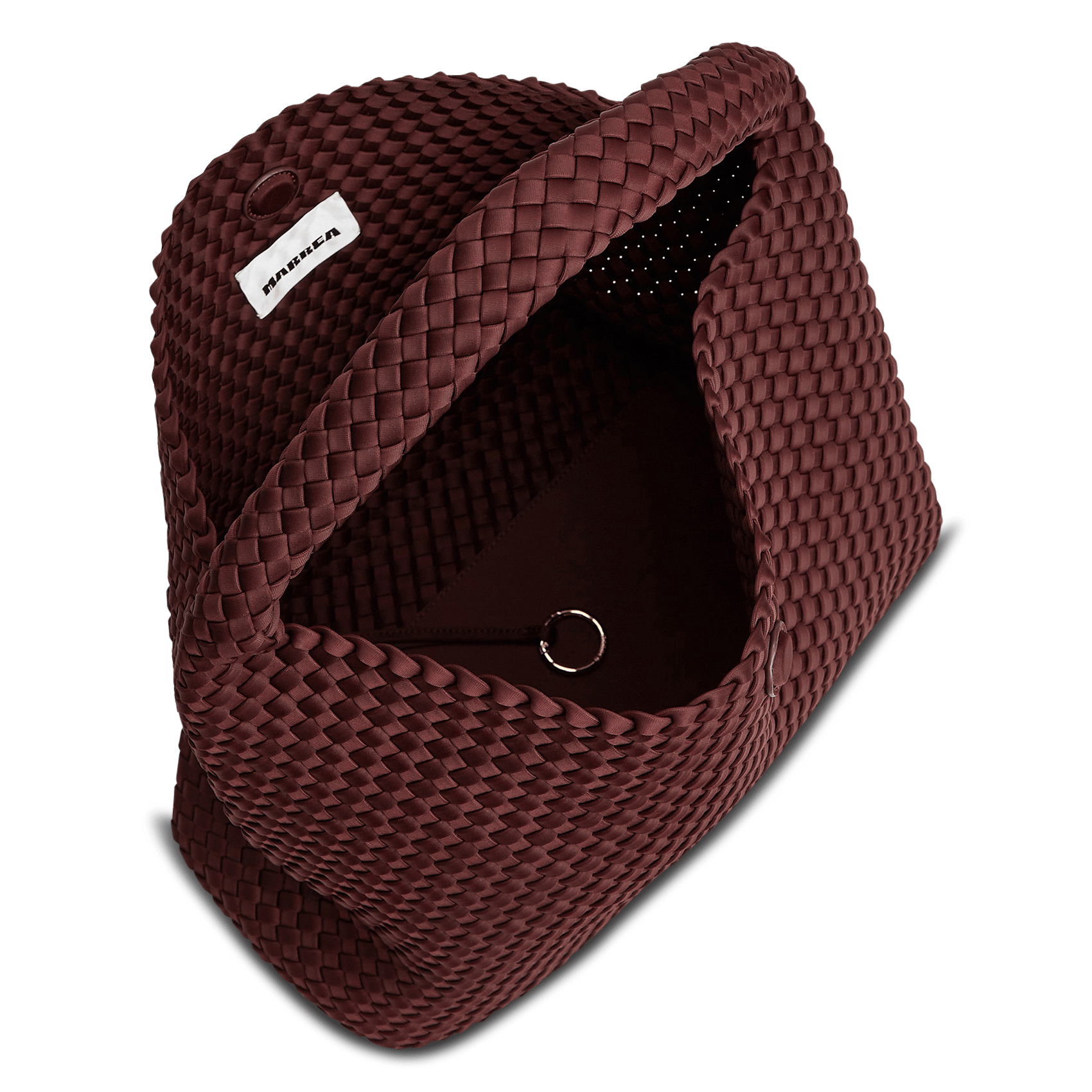 Geflochtene Handtasche MARREA Rot