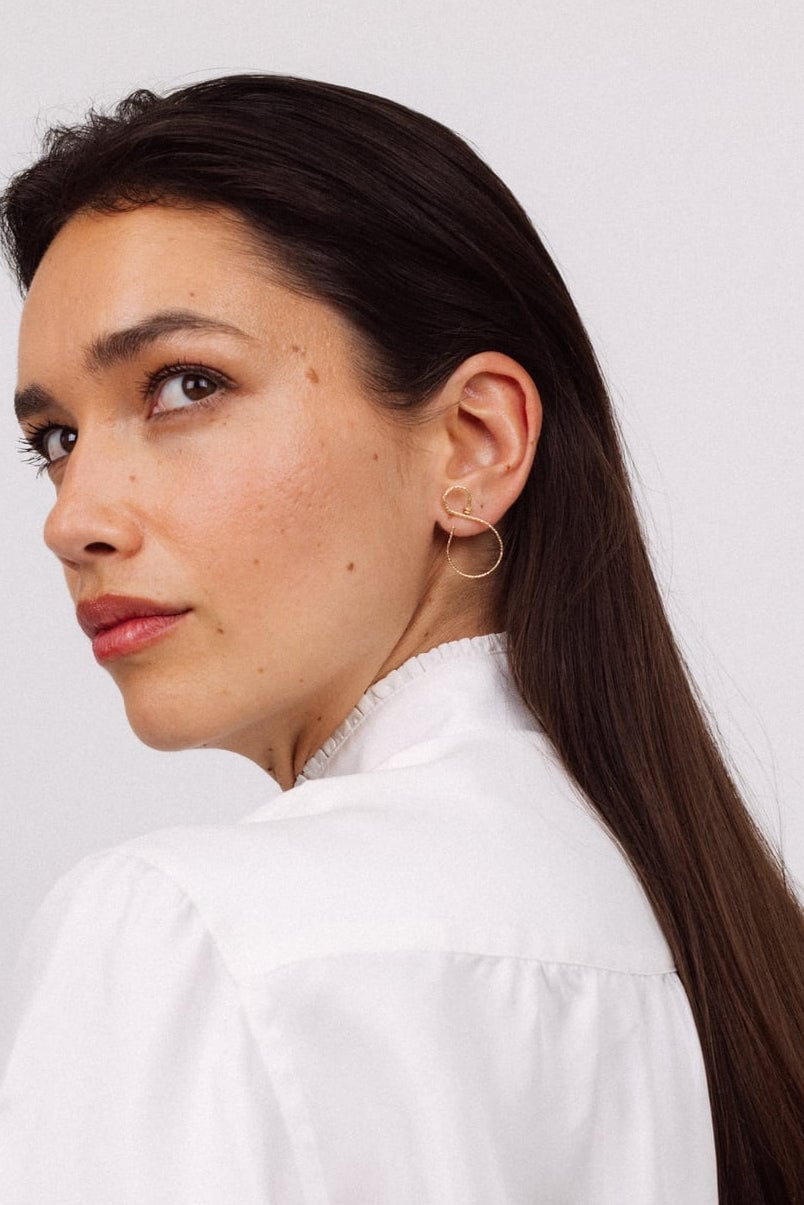Infinity earrings YAY Golden
