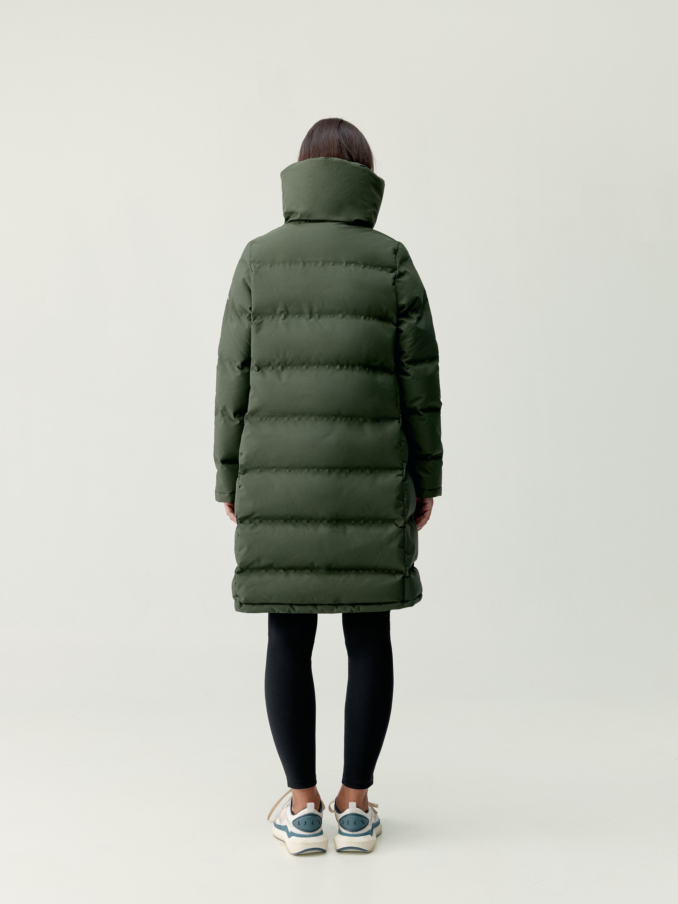 Women's sports coat, waterproof with pockets BORN Green