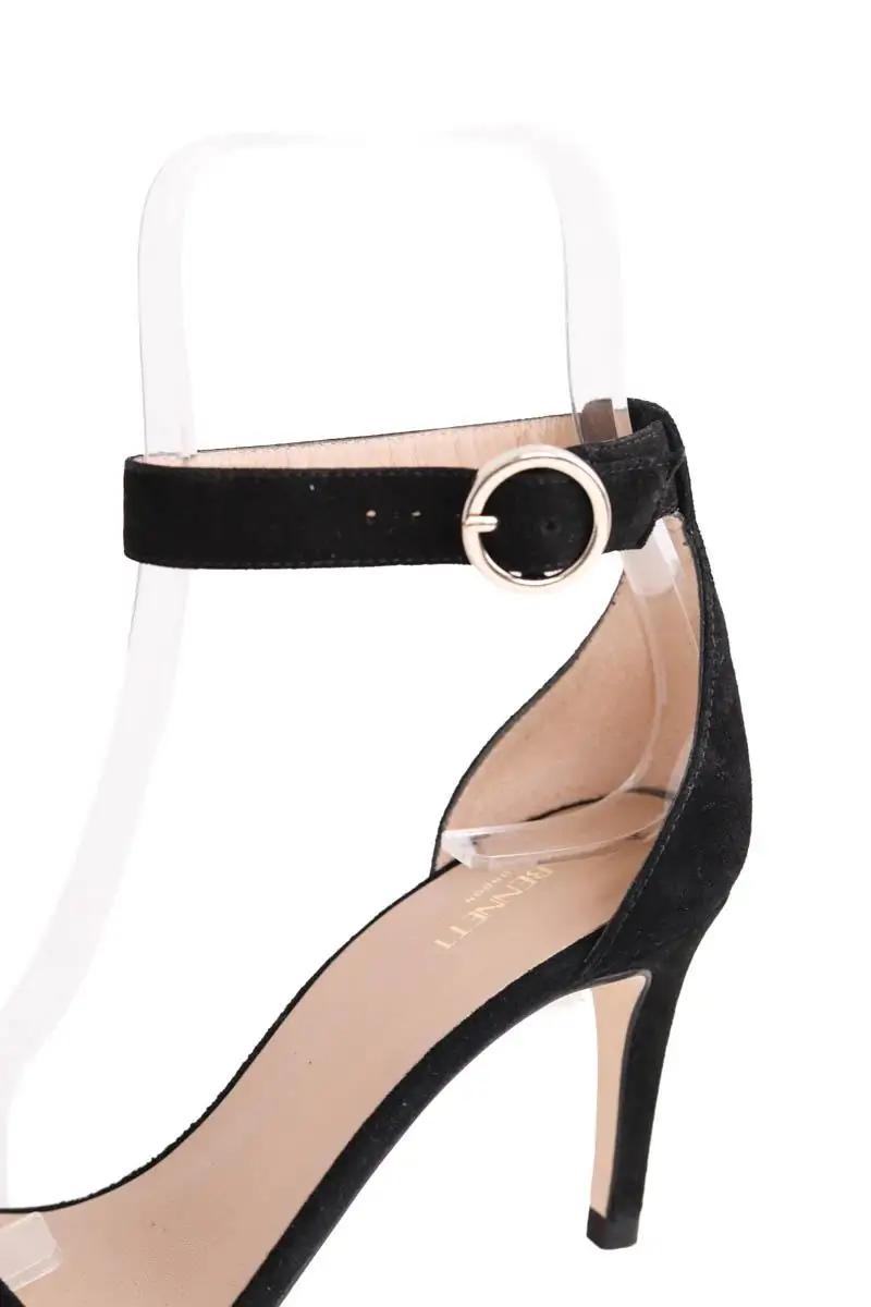 Faux leather sandals LK BENNETT - Seconde Main Black