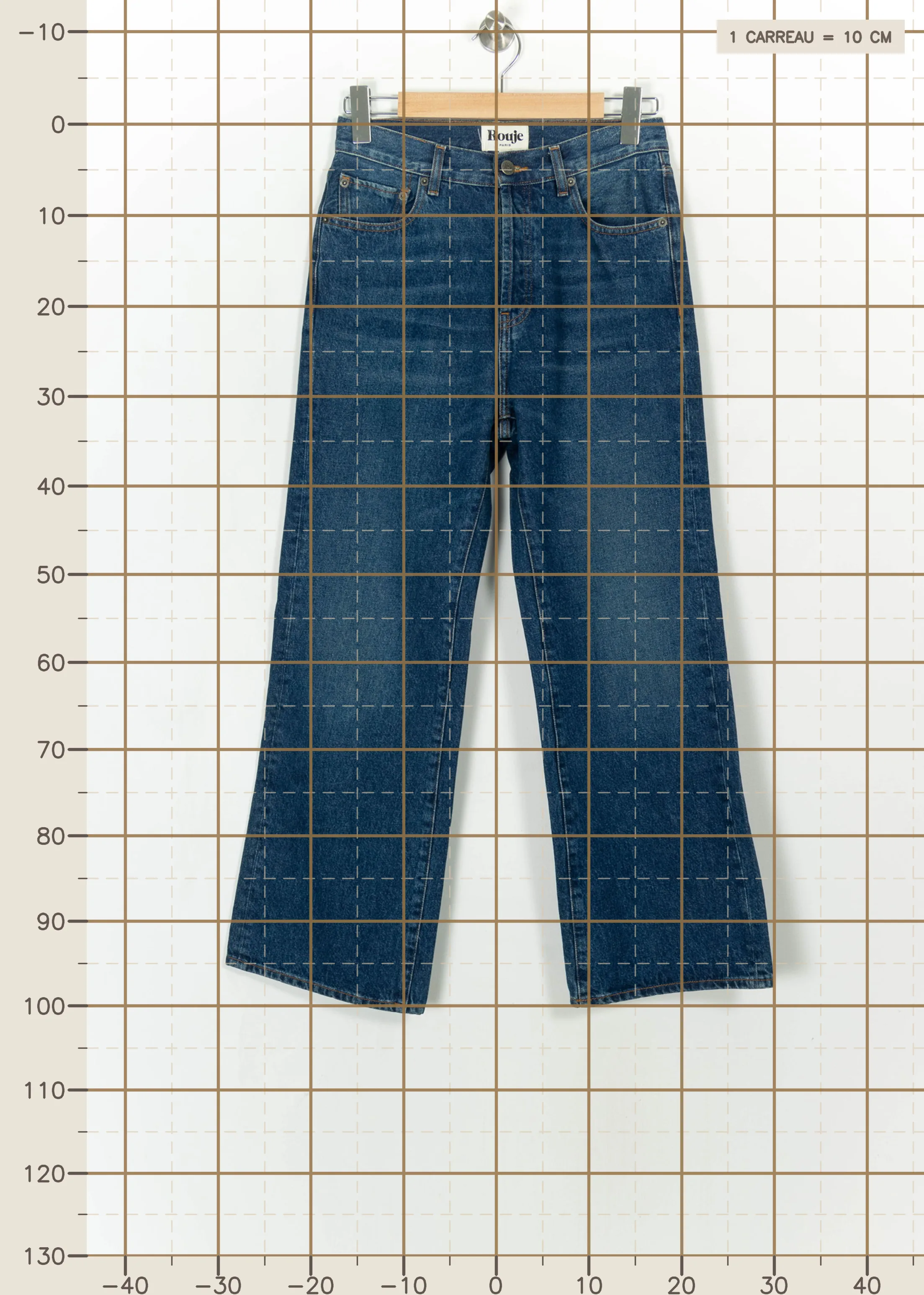 Jeans ROUJE - Seconde Main Blue