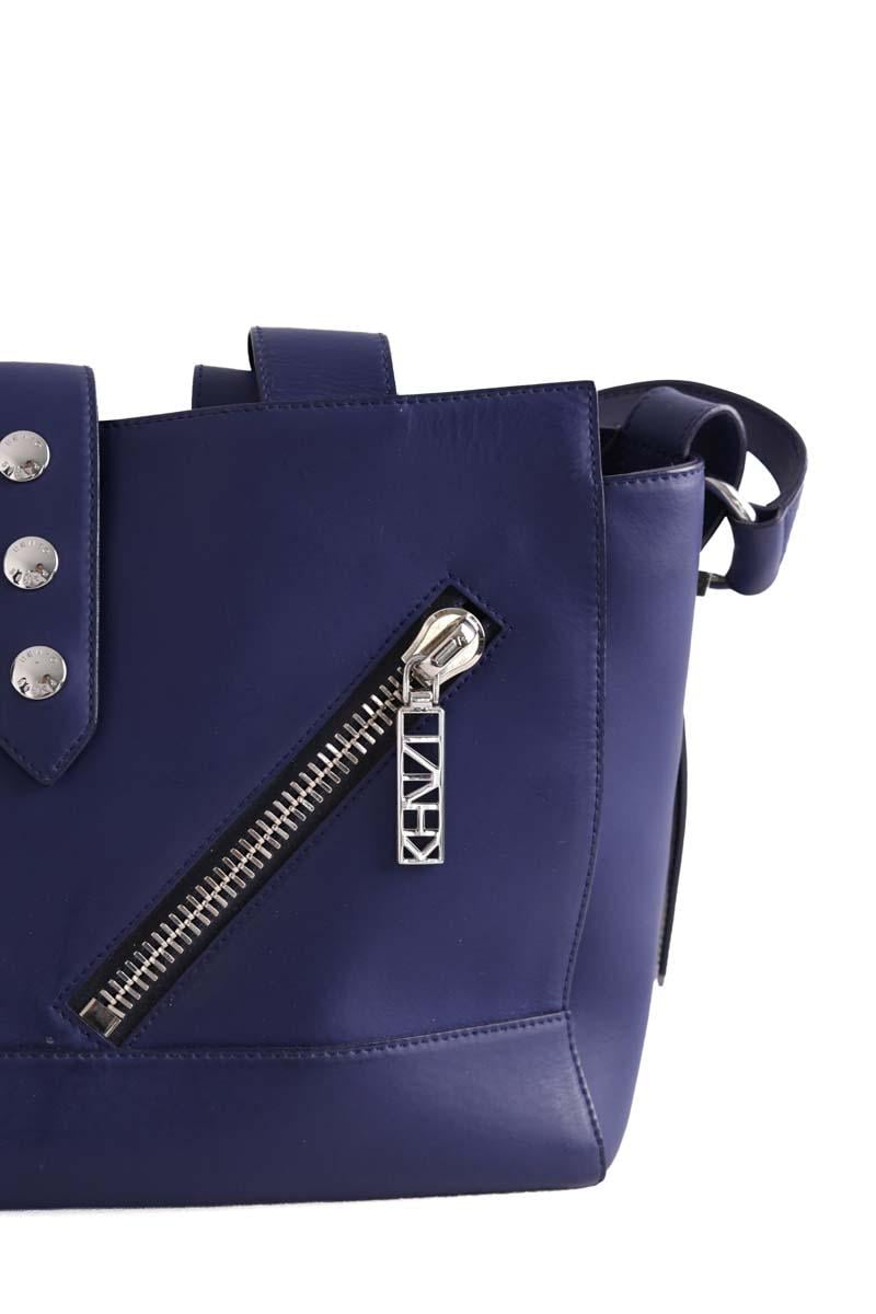 Handbag KENZO - SECONDE MAIN Blue