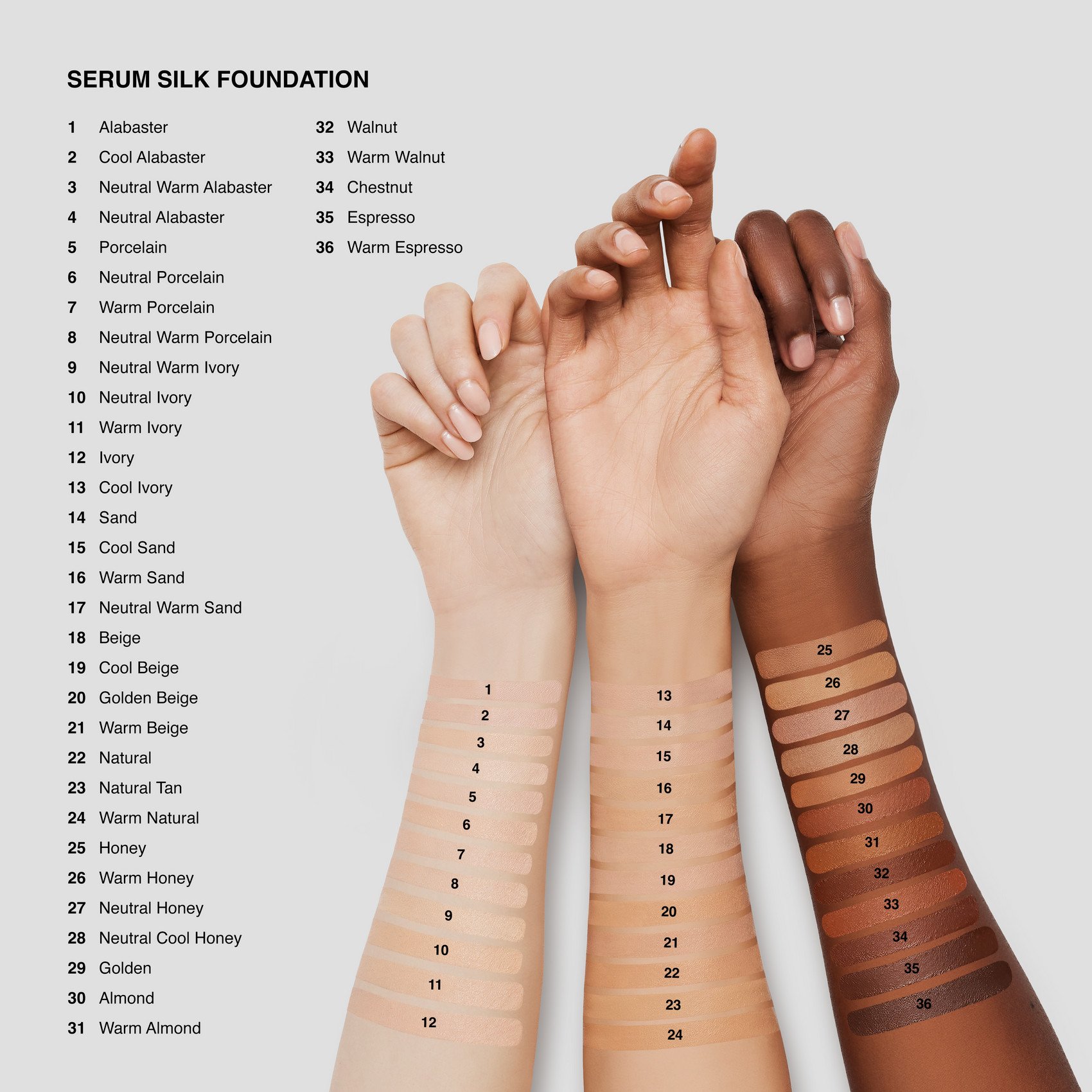 Serum Silk Foundation - Fond de teint révélateur d'éclat | Warm beige BOBBI BROWN Beauté