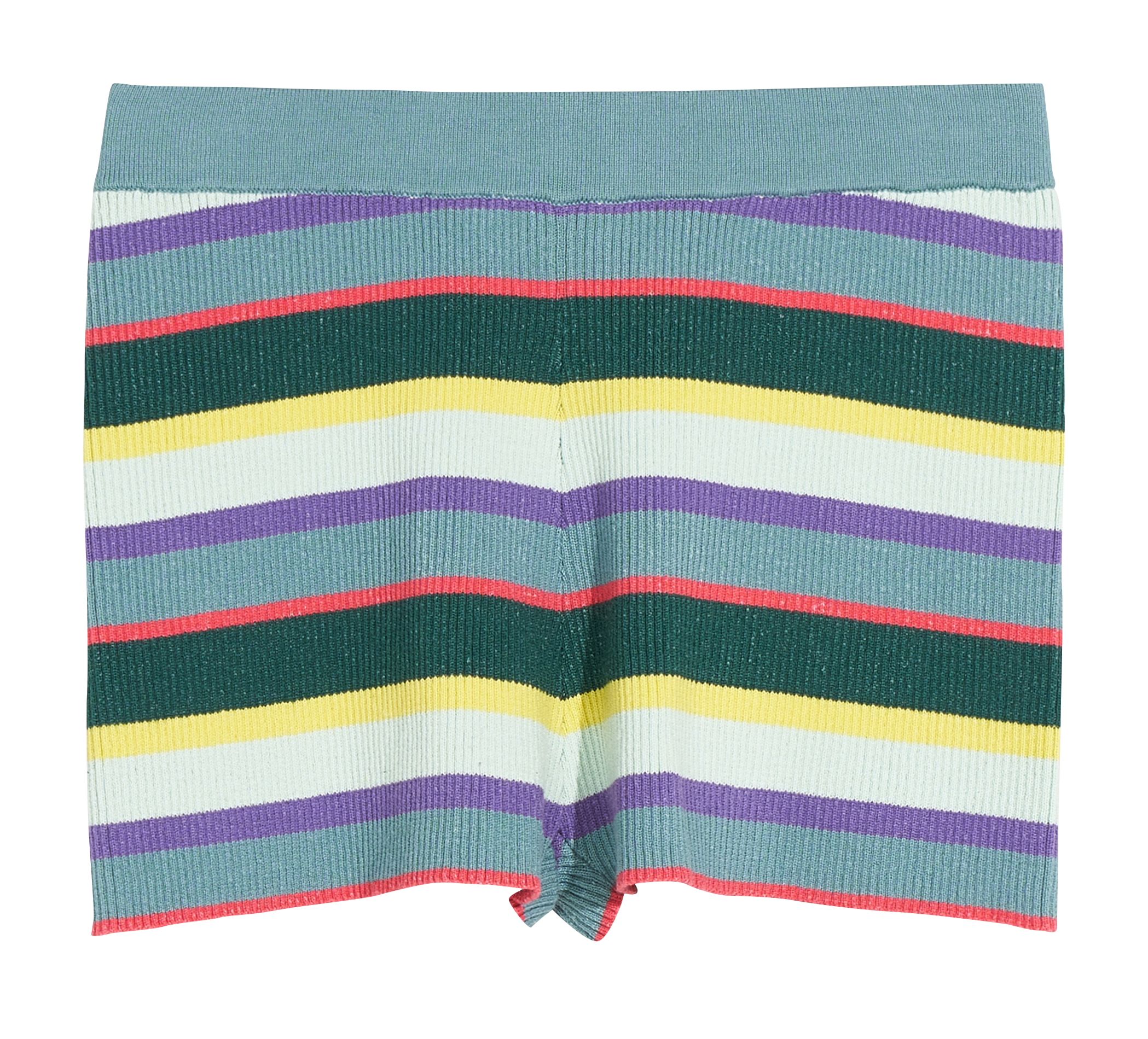 Knitted cotton-blend shorts BELLEROSE Blue