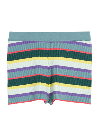 Knitted Cotton-blend Shorts Stripe A Bellerose - Kid | Place des Tendances