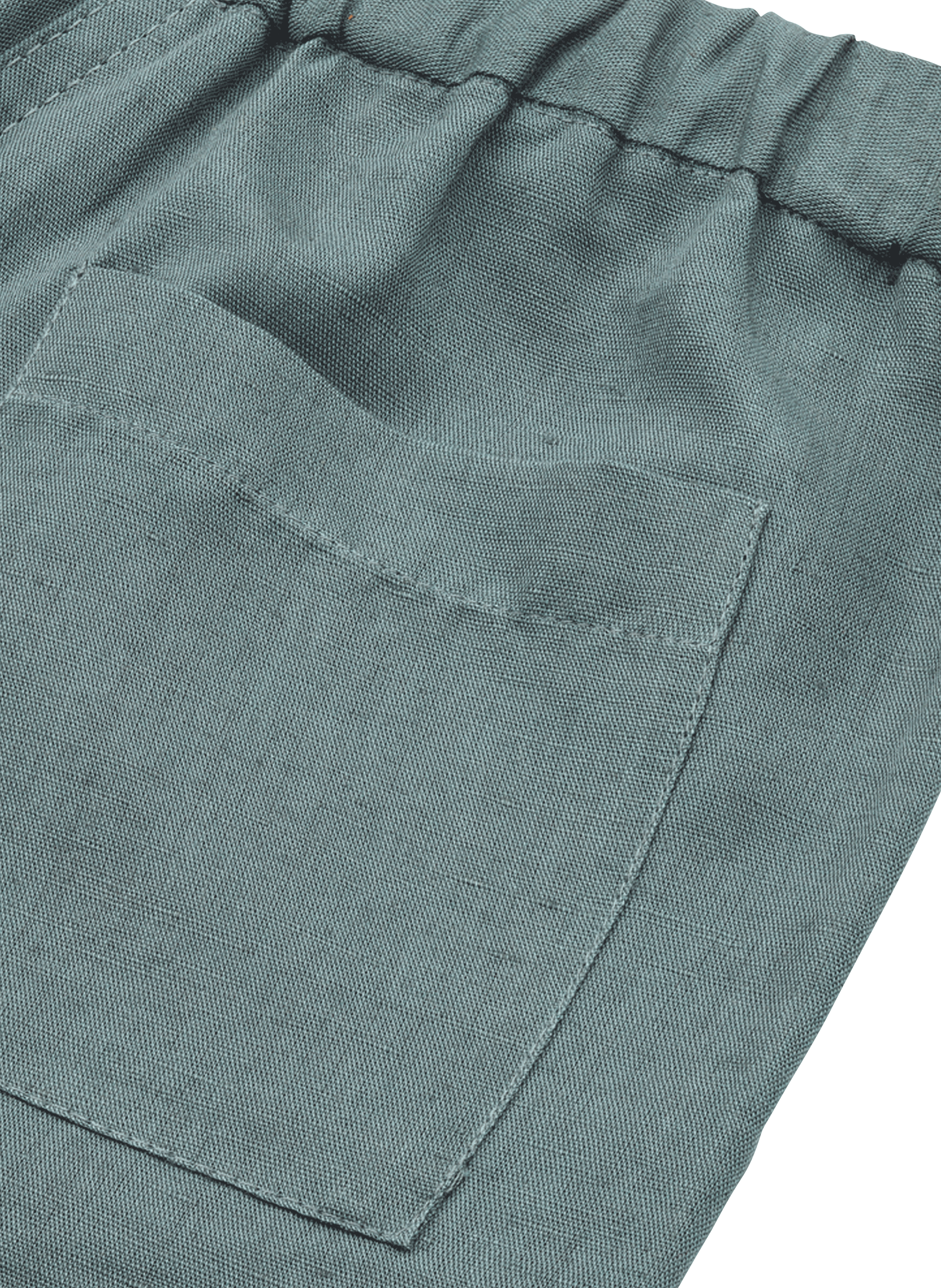 Cotton- and linen-blend shorts LIEWOOD Blue