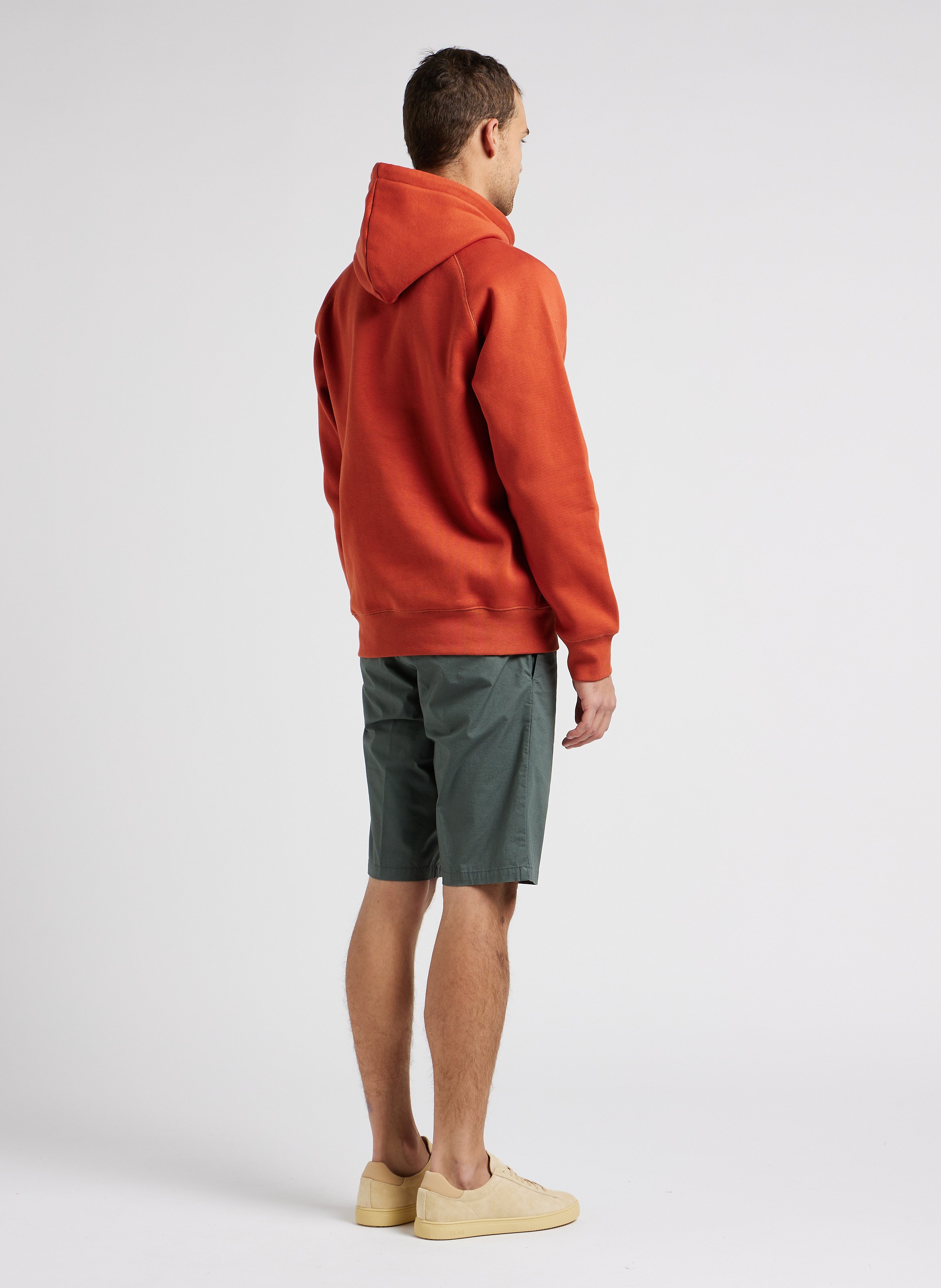 Suede low-top sneakers CLAE Beige