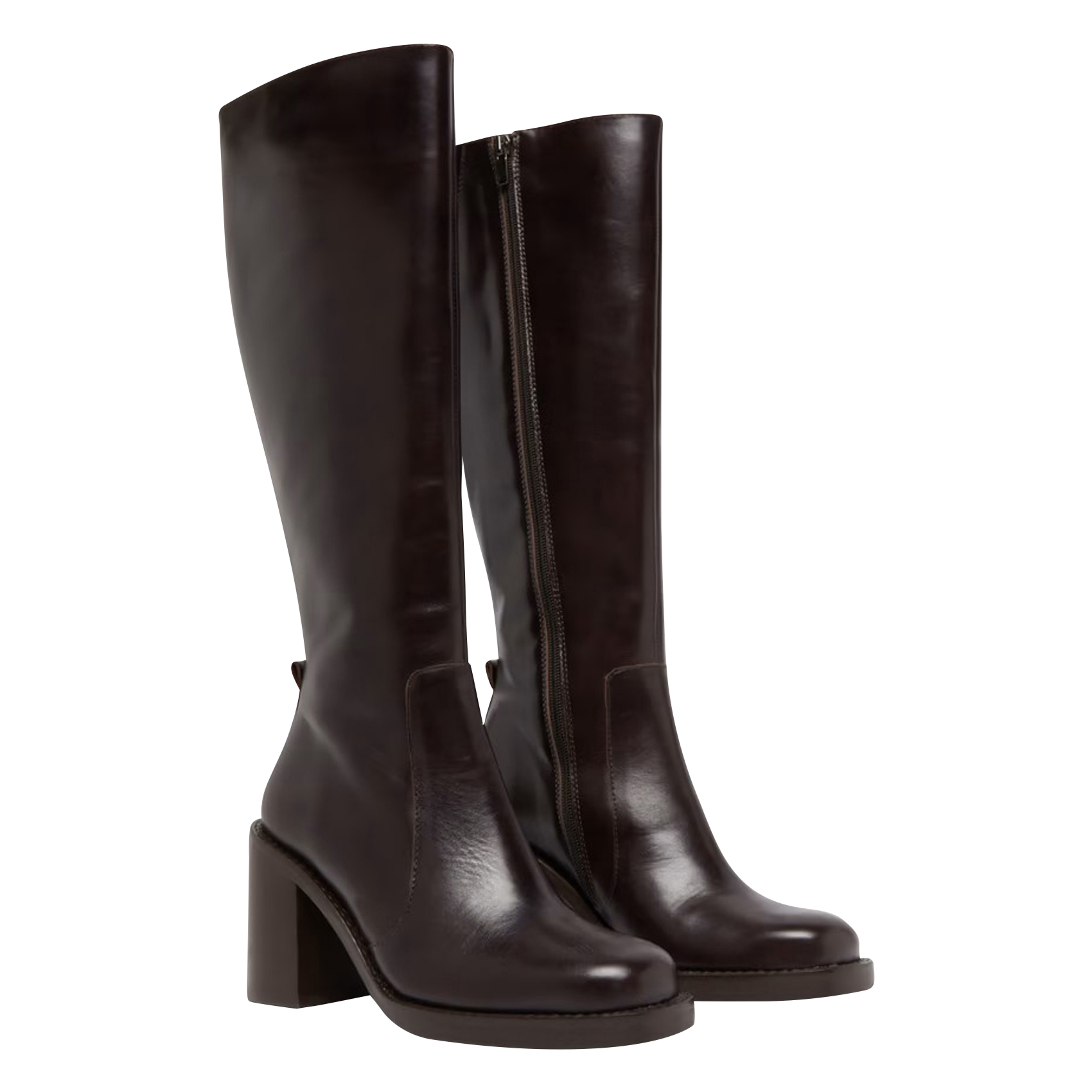 Ary leather boots JONAK Brown